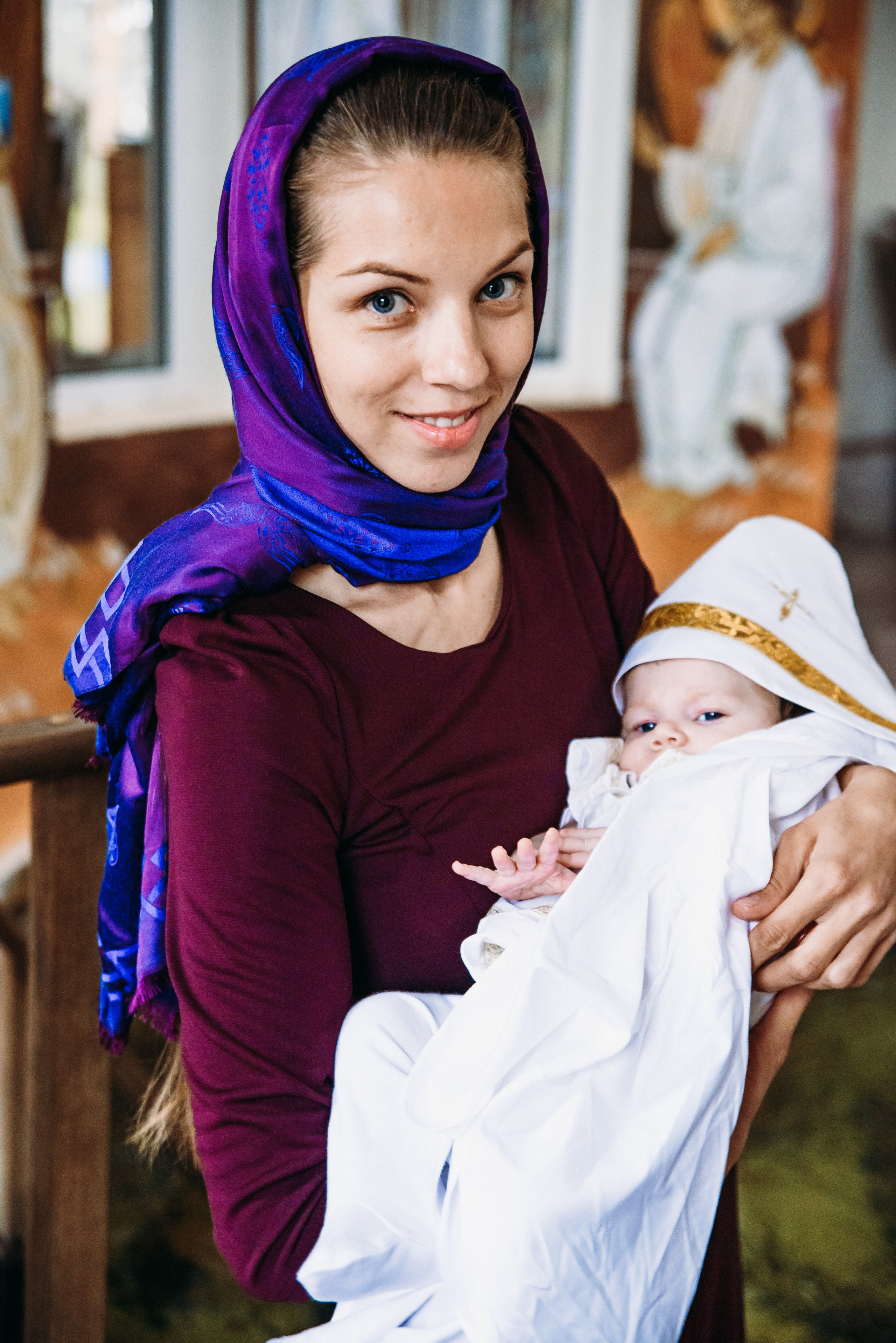 Фотосессия крещения в Новогрудке. Фотограф на крещение. Свадебный и семейный фотограф в Минске Филиппович Александр