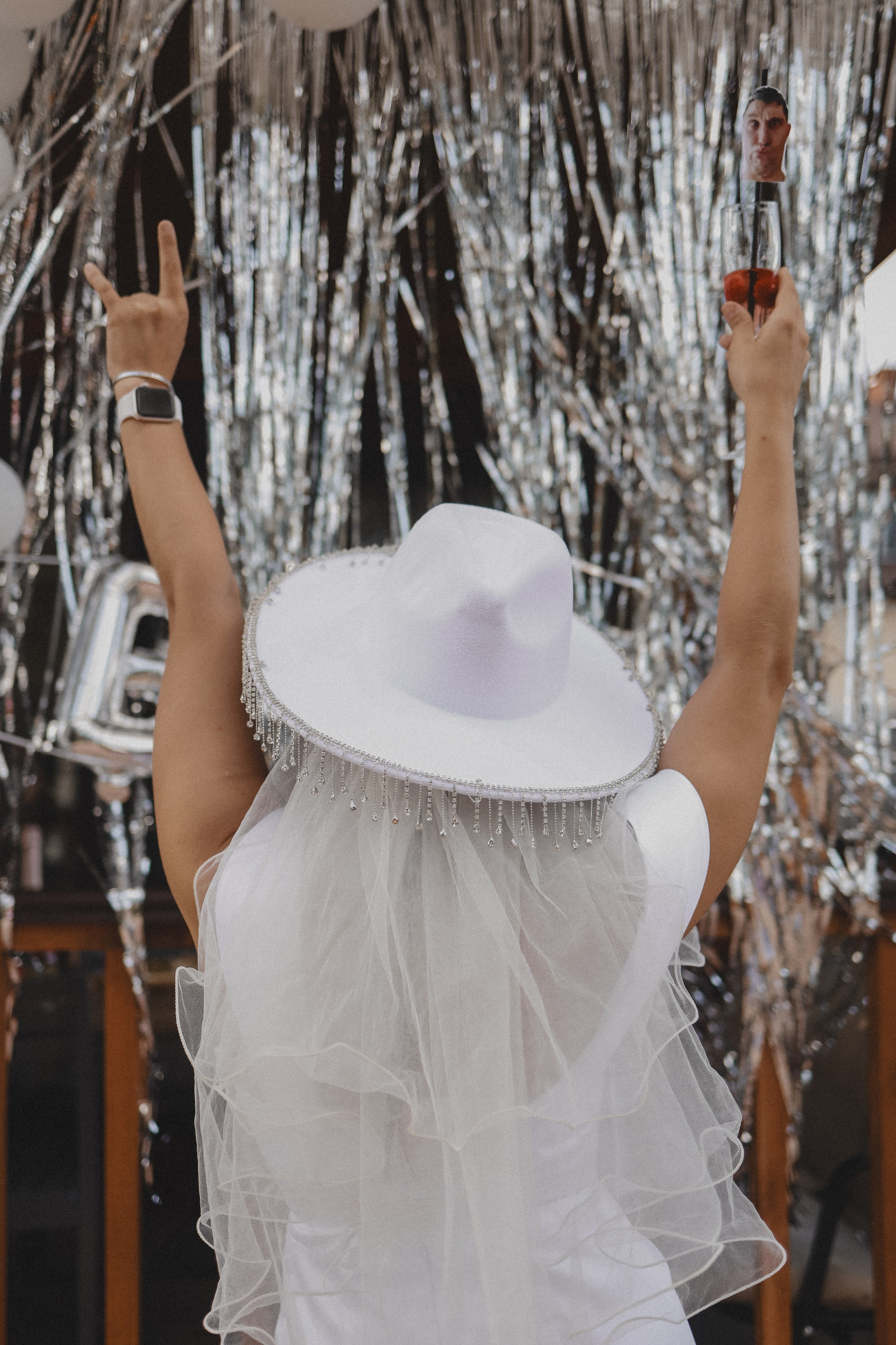 Girls party. Cowboy’s mood