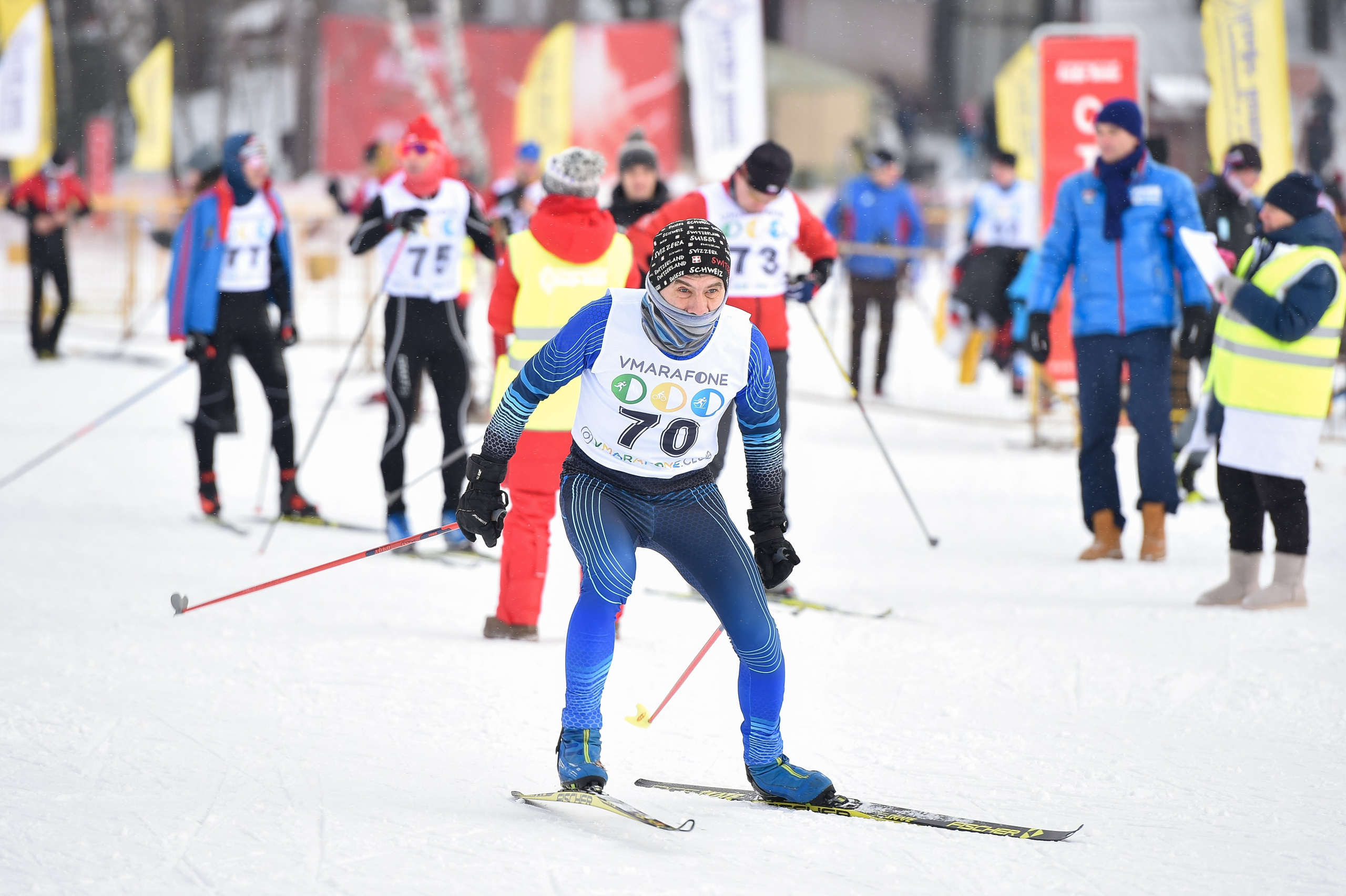 Лыжные гонки. Альфа-Битца. Репортажный и свадебный фотограф в Москве