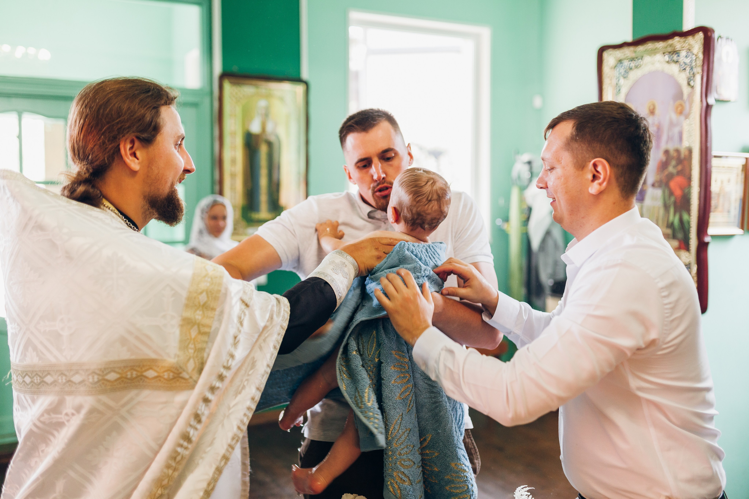 Крещение. Фотограф Денис Денисов