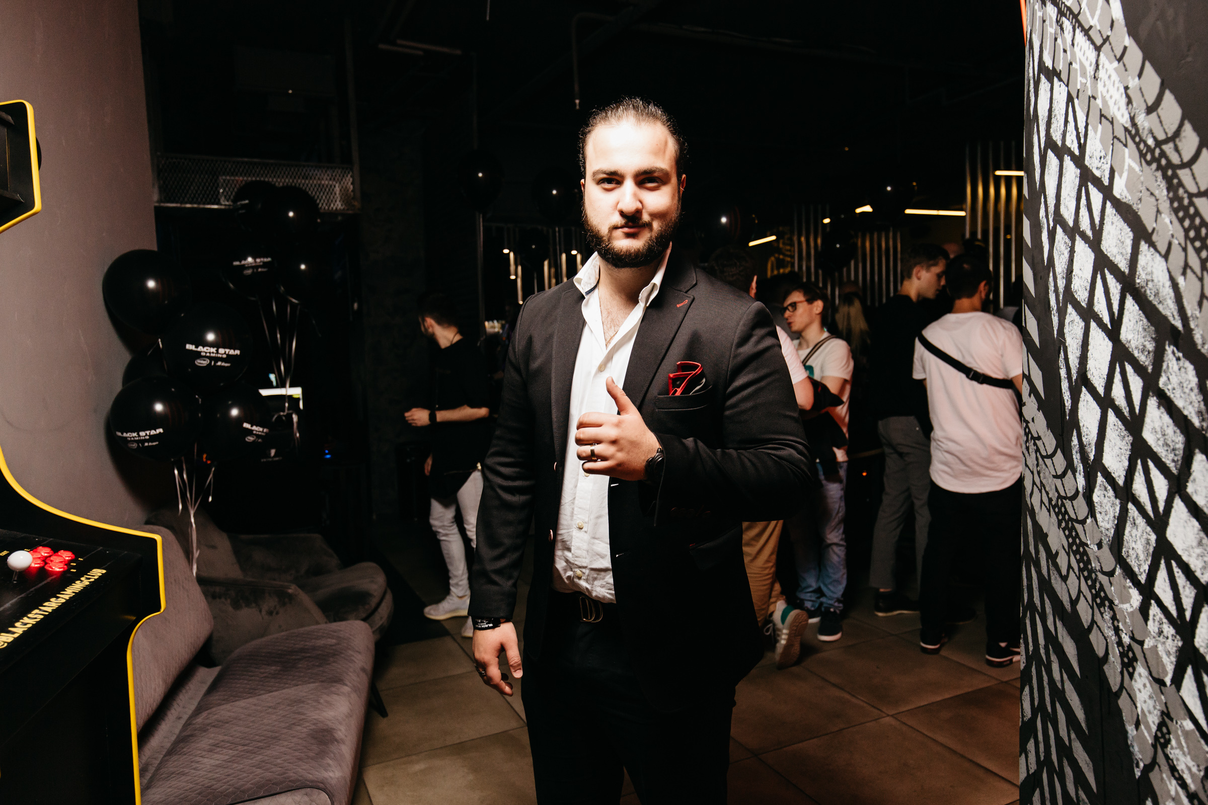 BLACK STAR GAMING | Официальный репортаж с открытия. Свадебный и репортажный фотограф Виталий Кислицын