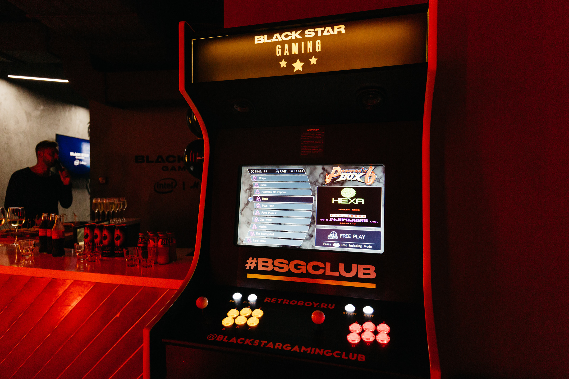 BLACK STAR GAMING | Официальный репортаж с открытия. Свадебный и репортажный фотограф Виталий Кислицын