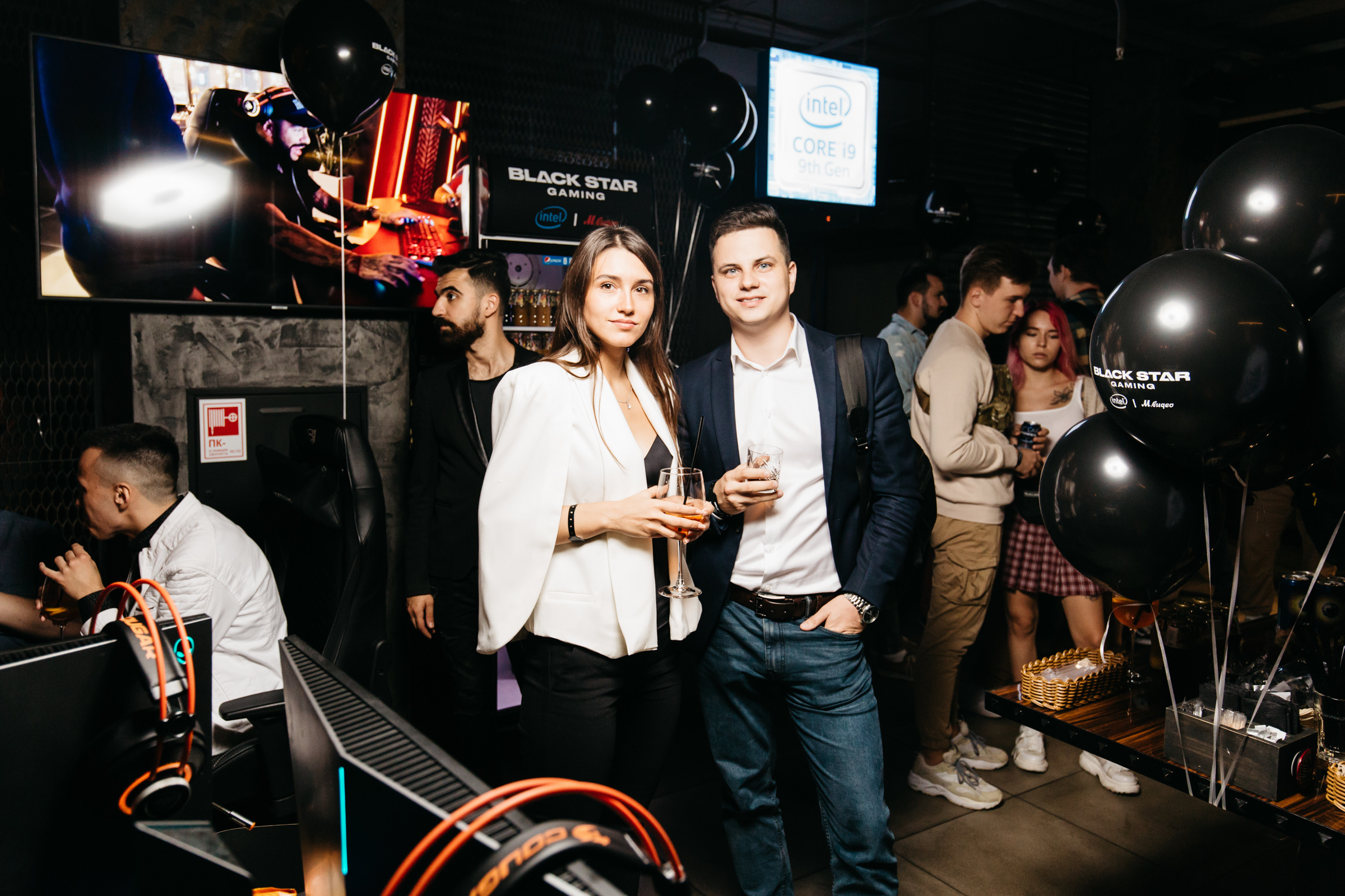 BLACK STAR GAMING | Официальный репортаж с открытия. Свадебный и репортажный фотограф Виталий Кислицын