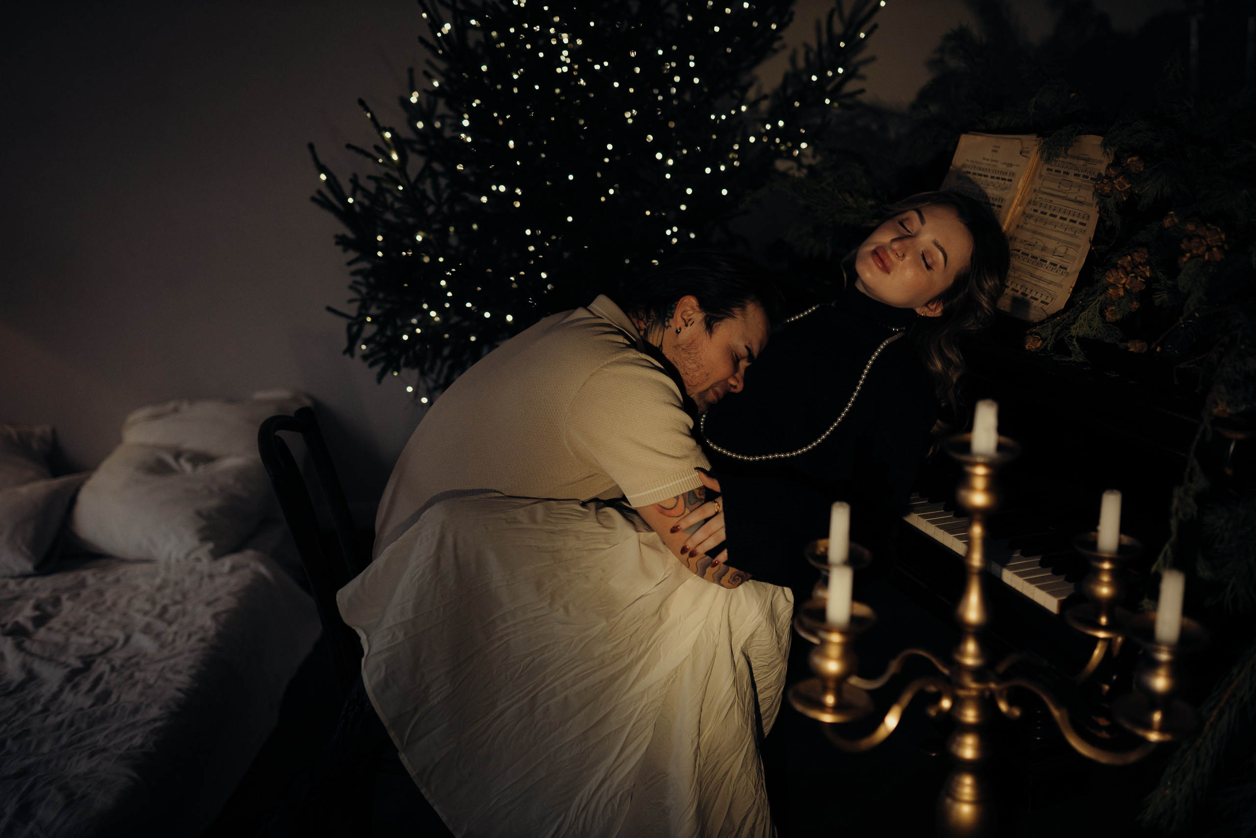 Новогодняя LoveStory. Фотограф Санкт-Петербург Князева Елизавета