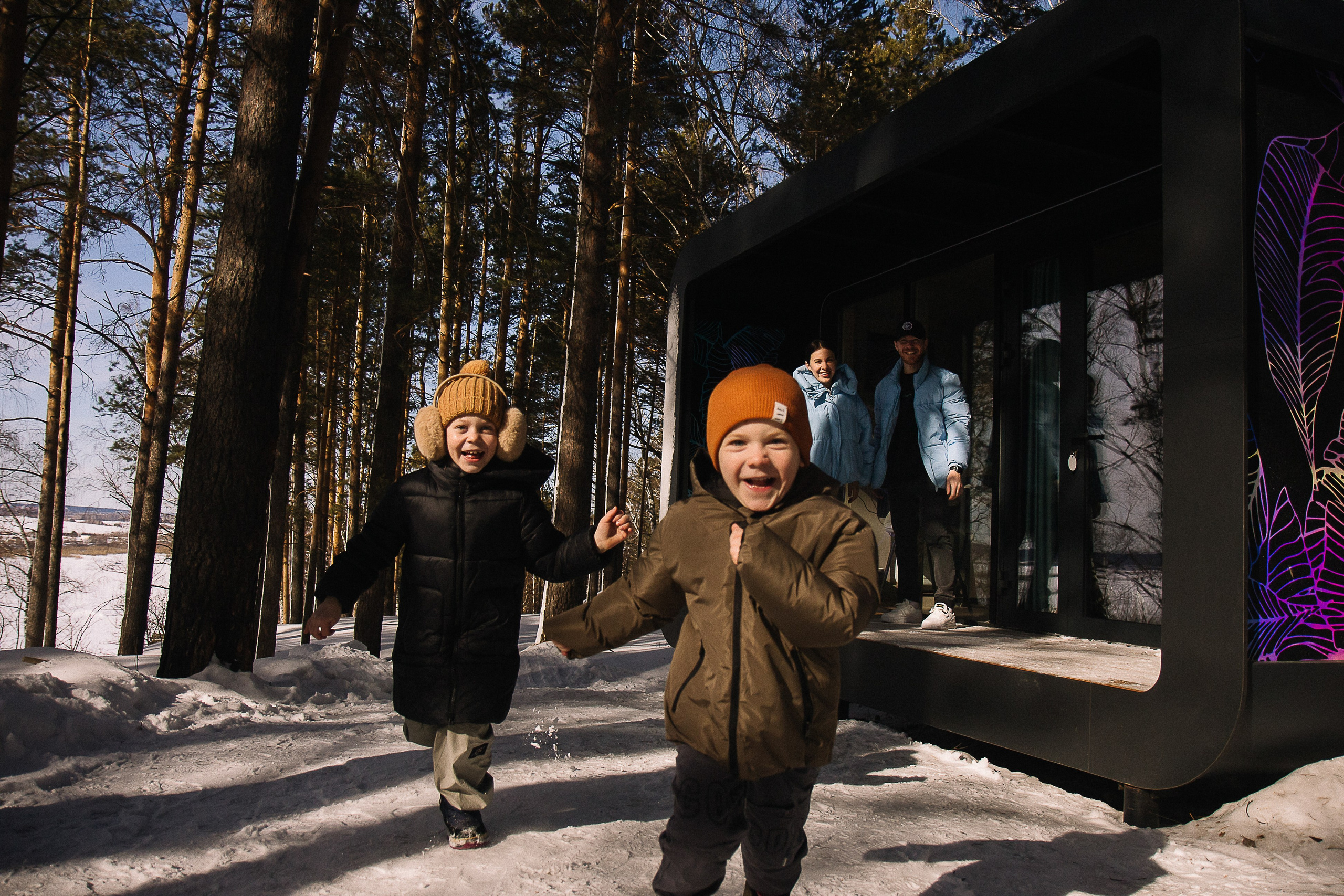 Фотосессия в загородном отеле Томск. Семейный фотограф в Томске Максимова Екатерина