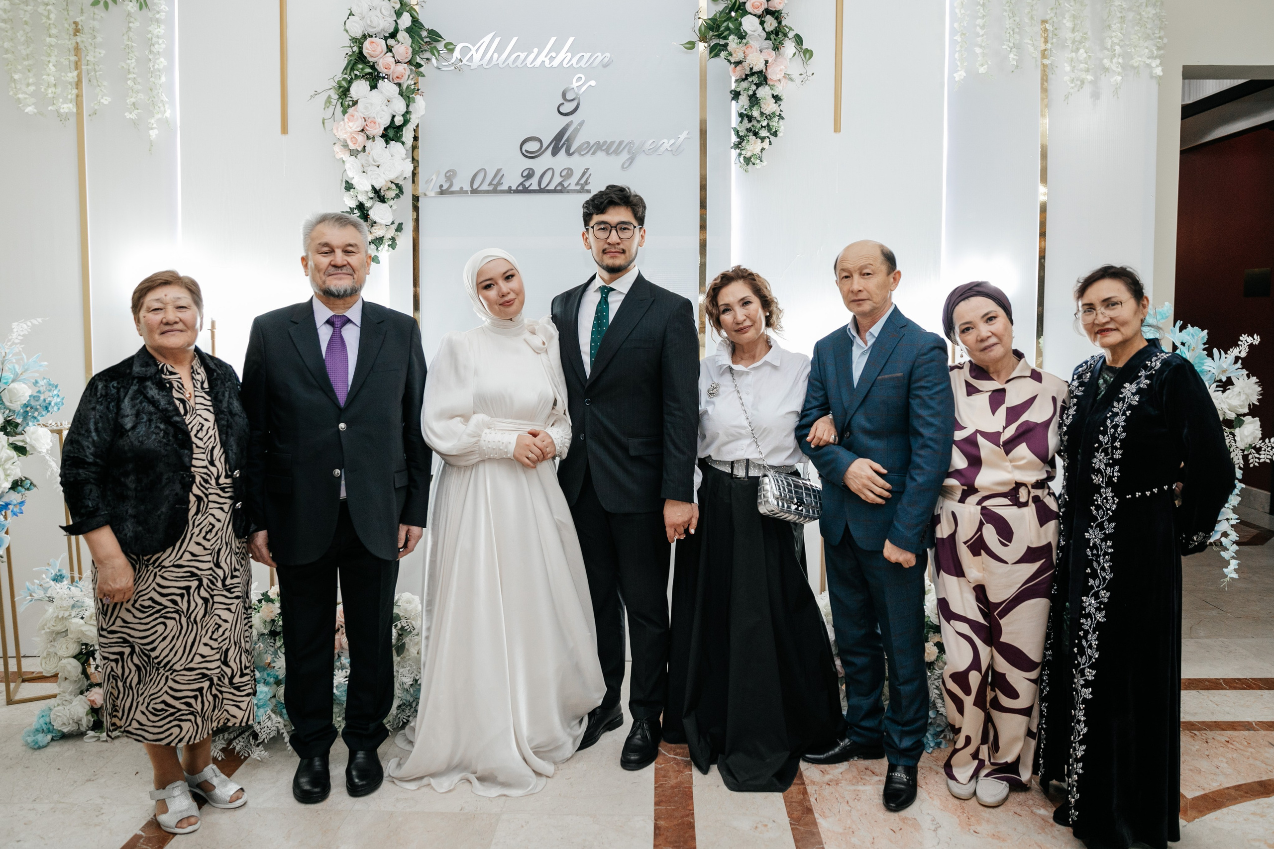 Свадебный банкет Абылайхан и Меруерт. Akkanatart.kz