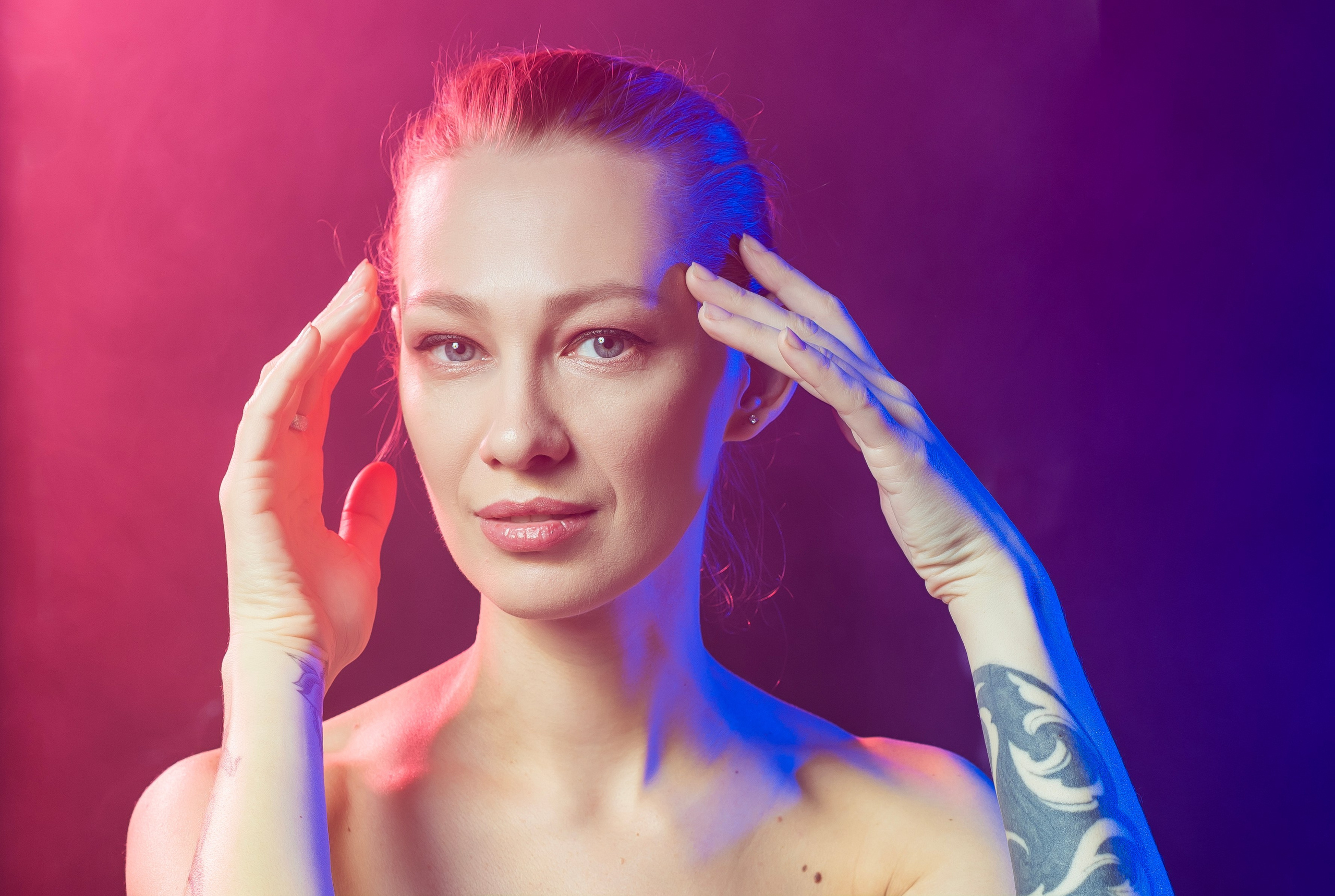 Женский портрет. Евгения. Фотограф Люся Воробьева