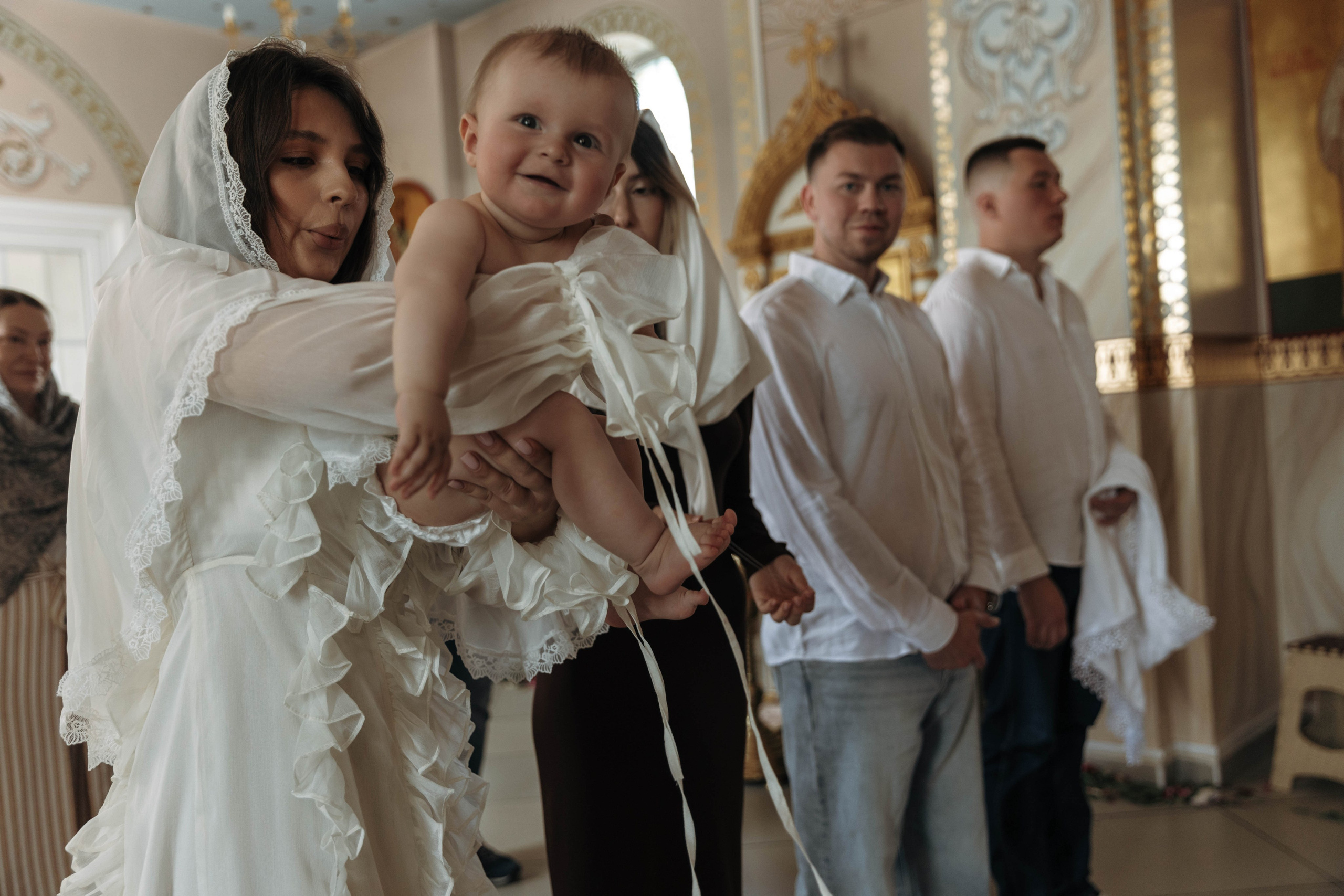 Таинство Крещения Льва. Фотограф Сальск Катерина