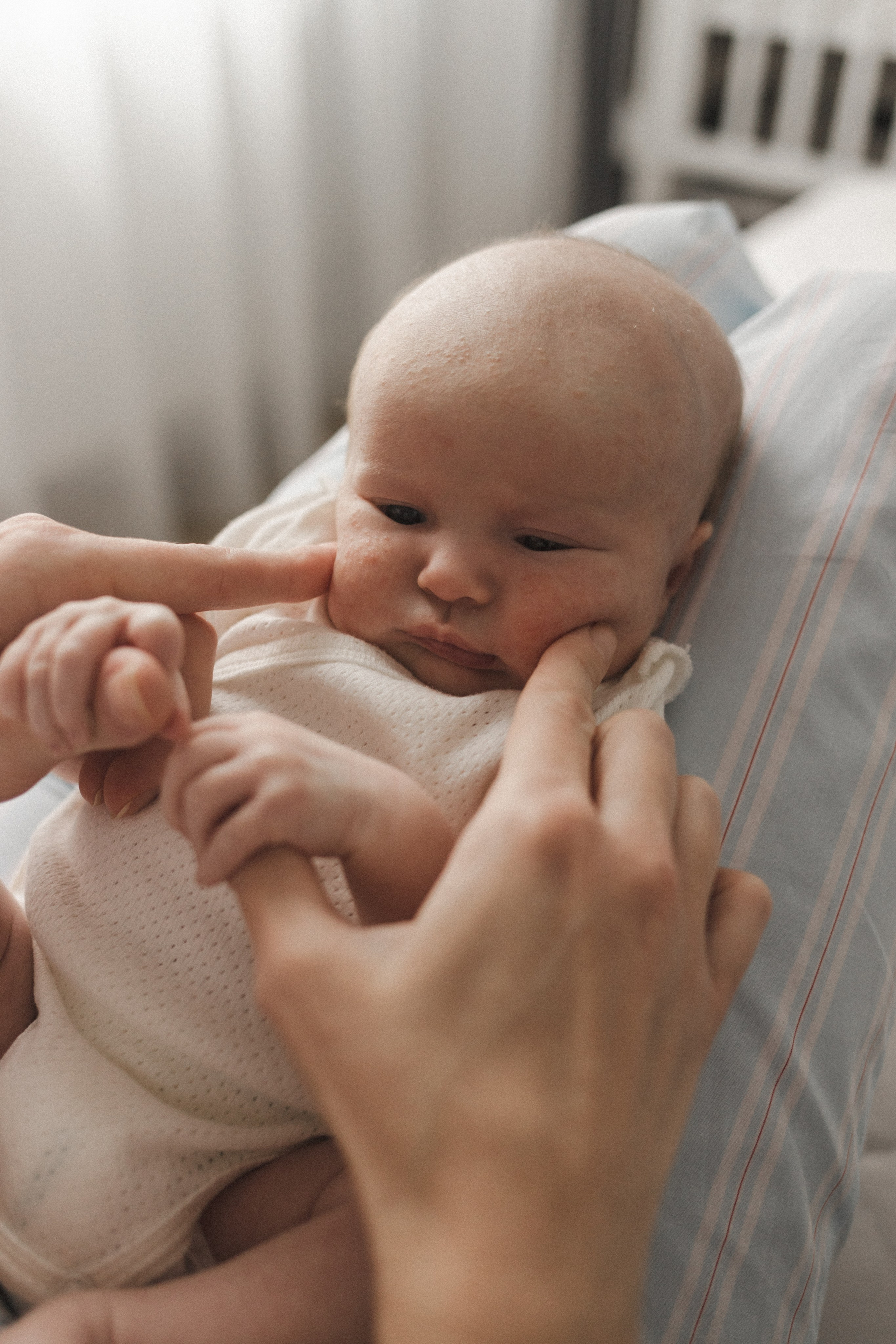 Самый первый месяц жизни. Семейный фотограф в Москве