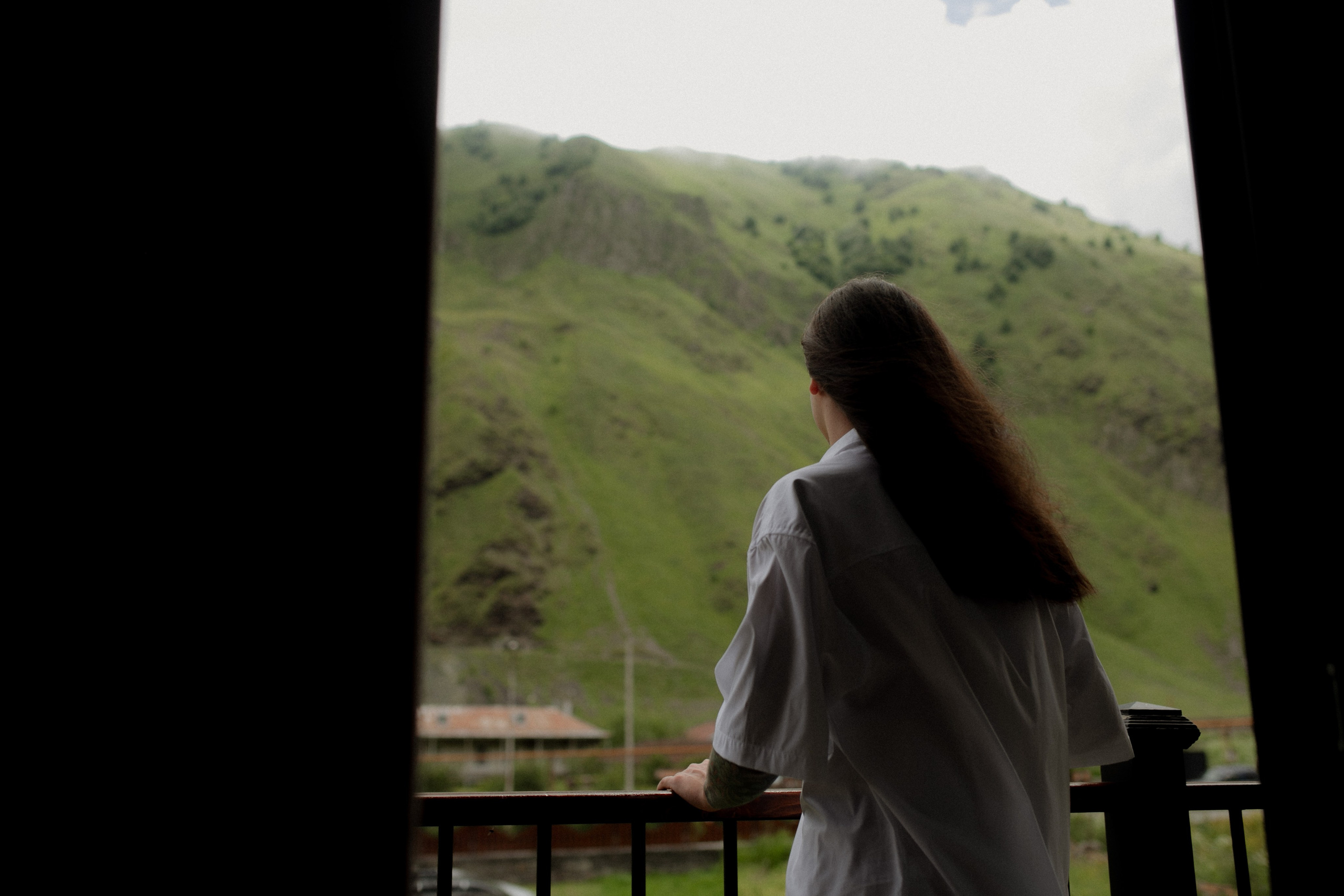 Nikita & Nastya. Wedding at Kazbeg. Свадебный фотограф Грузия Alex and Polly