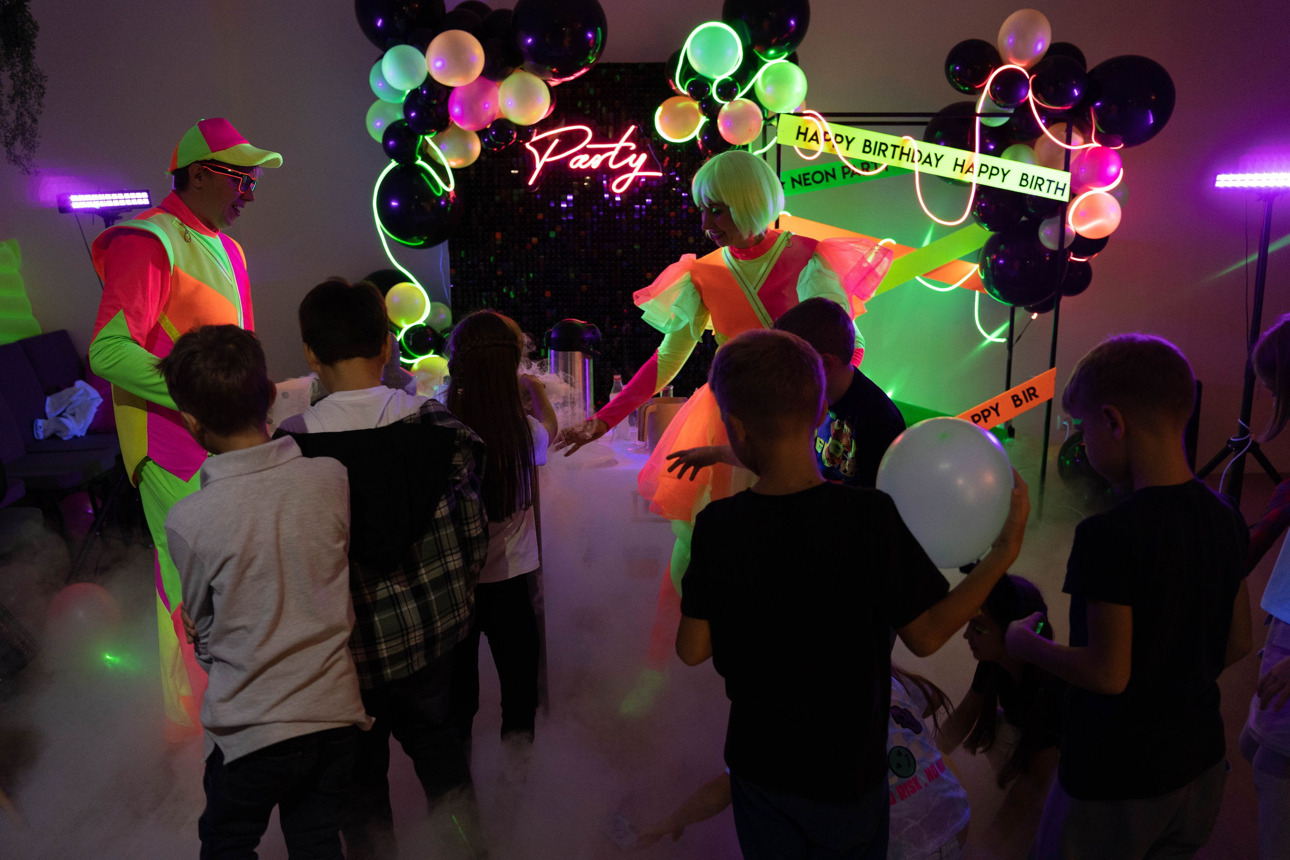 Неон Вечеринка. Фото / Видеосъемка в Москве