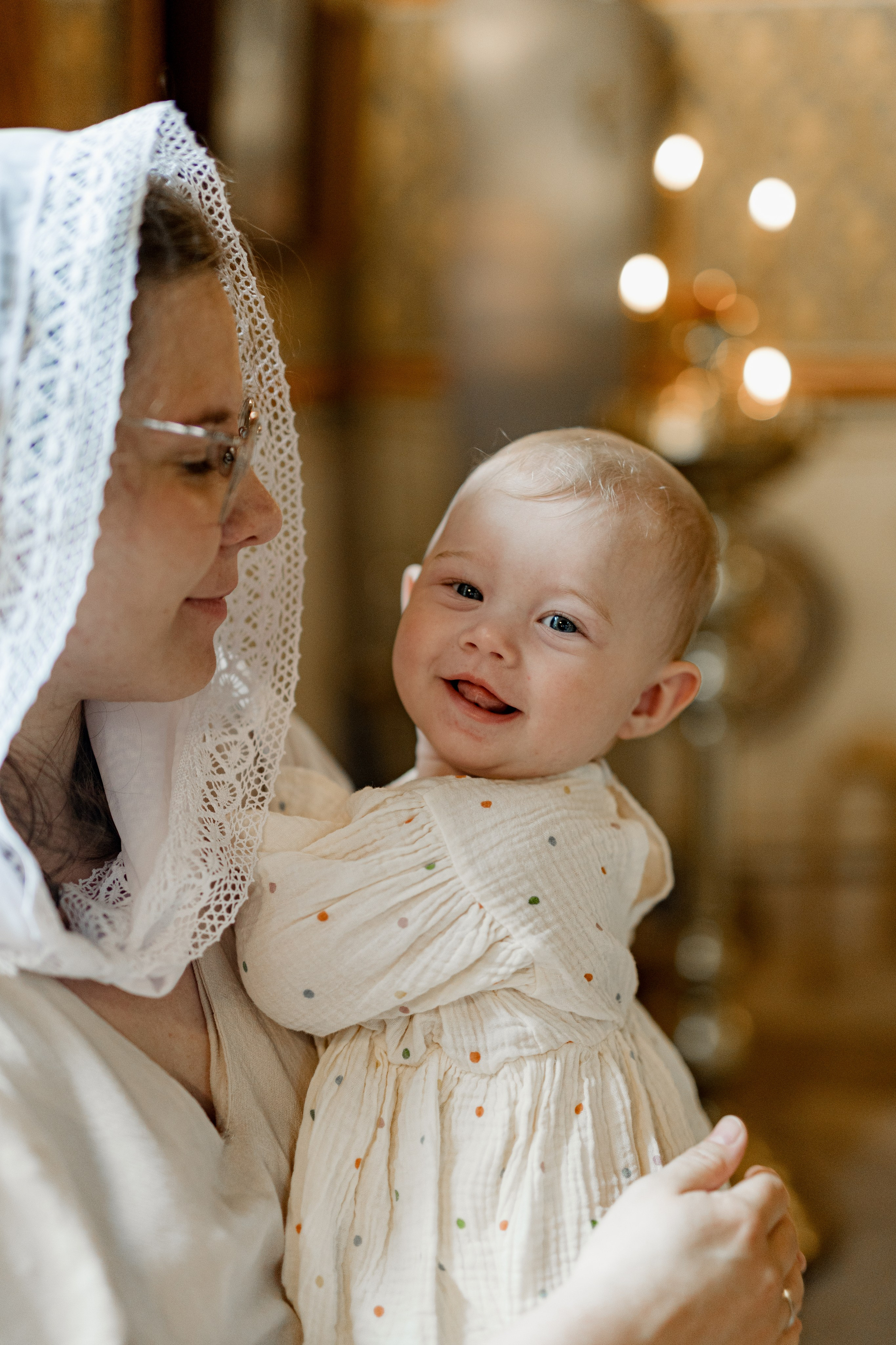 Таинство Крещения Веры. Фотограф новорождённых Newborn Москва