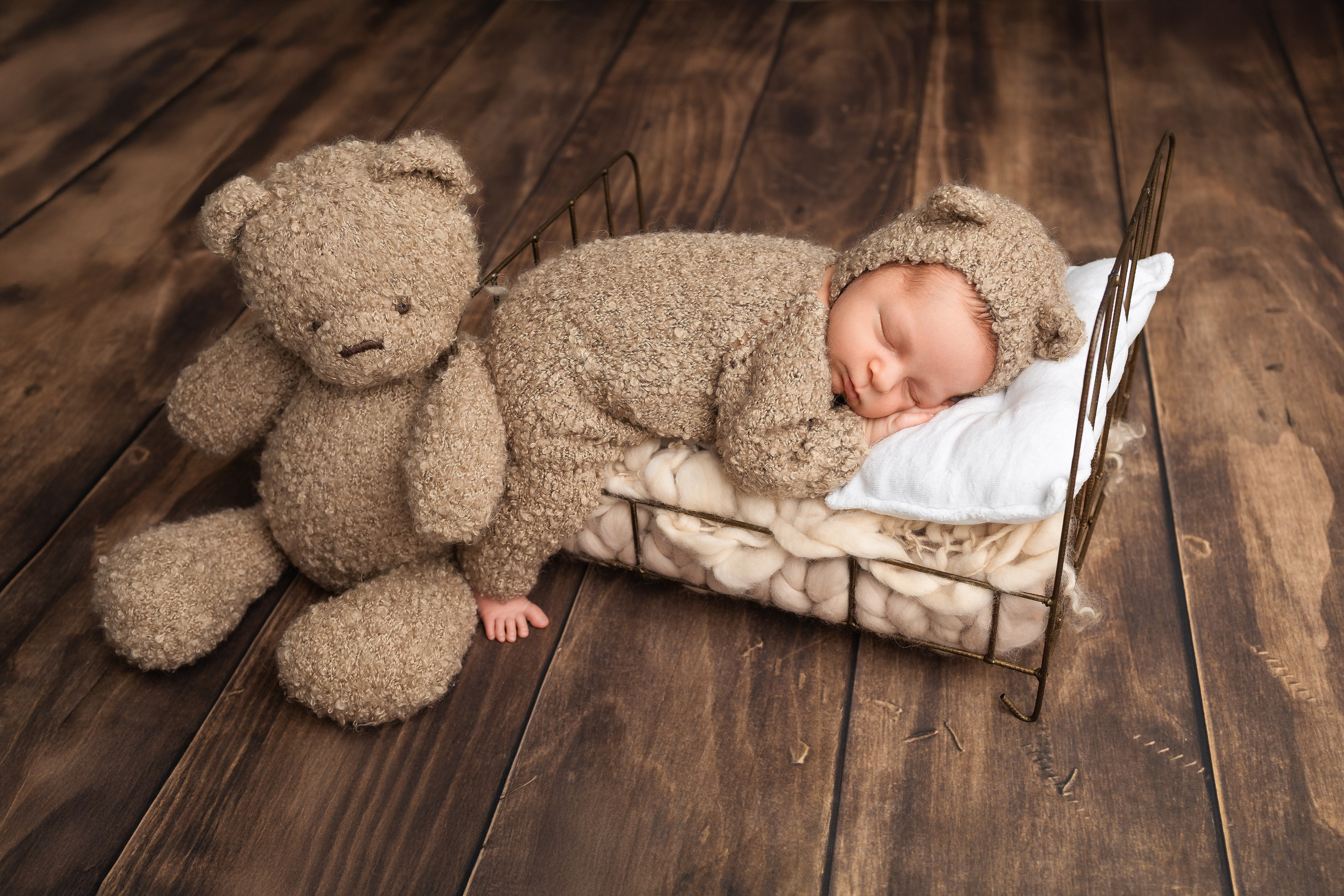 Федор 22 дня. Фотограф новорождённых Newborn Москва