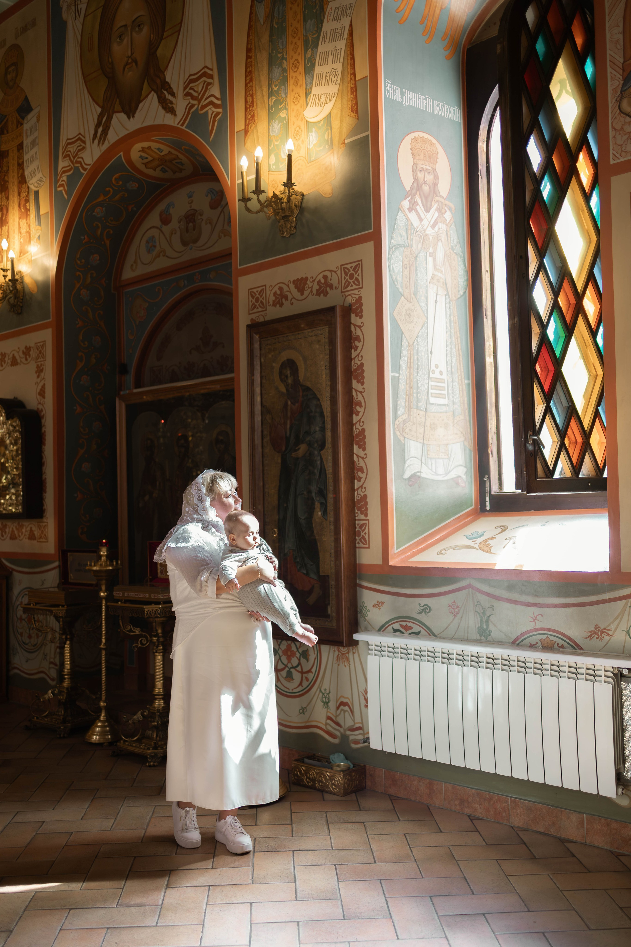Таинство Крещения Евгения. Фотограф новорождённых Newborn Москва
