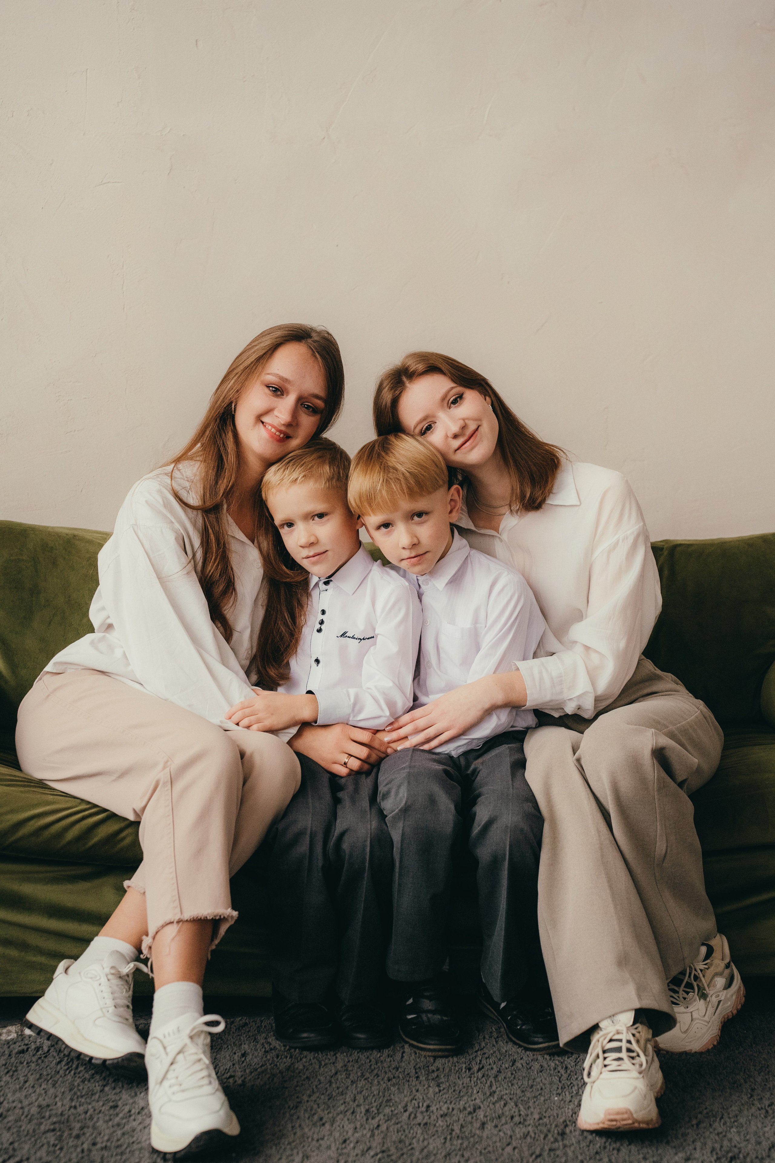 Семья Филимоновых. Семейный фотограф • Домашние съемки в Нижнем Новгороде
