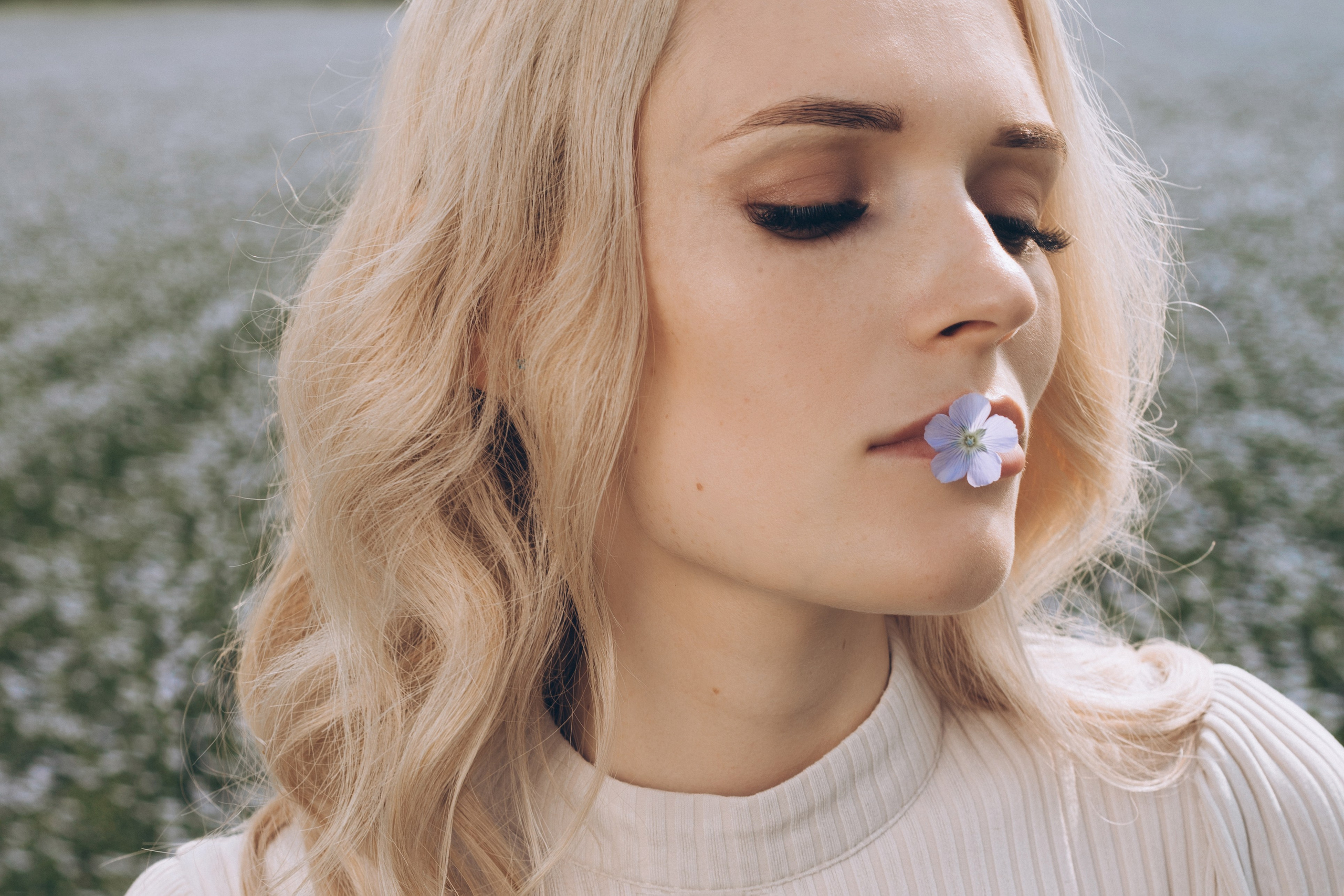 Фотосессия в поле льна. Свадебный и семейный фотограф в Краснодарском крае Мария Данилкина