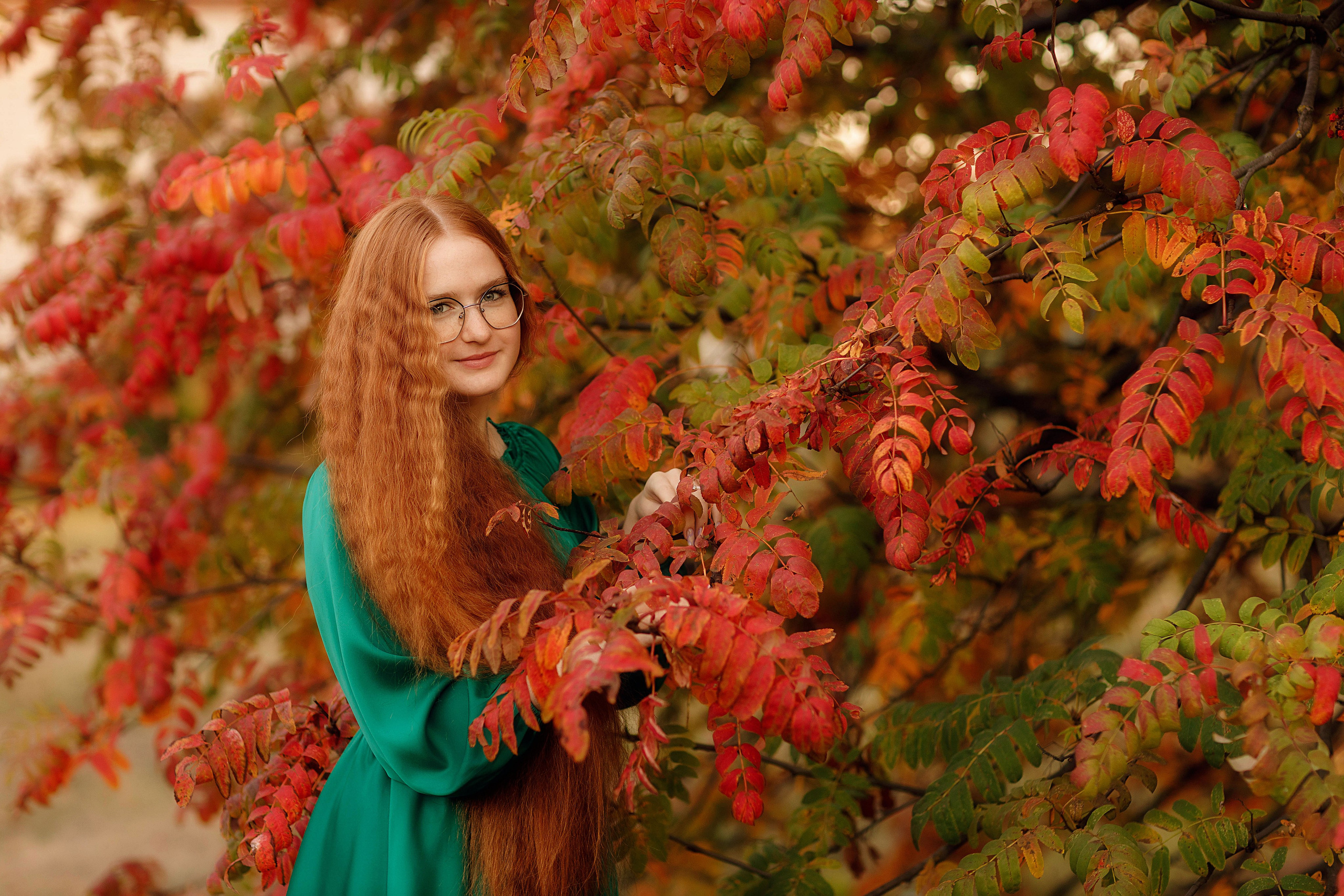 Осенняя фотосессия с Аней. Портретный и репортажный фотограф в Чебоксарах Андриян Чаркин