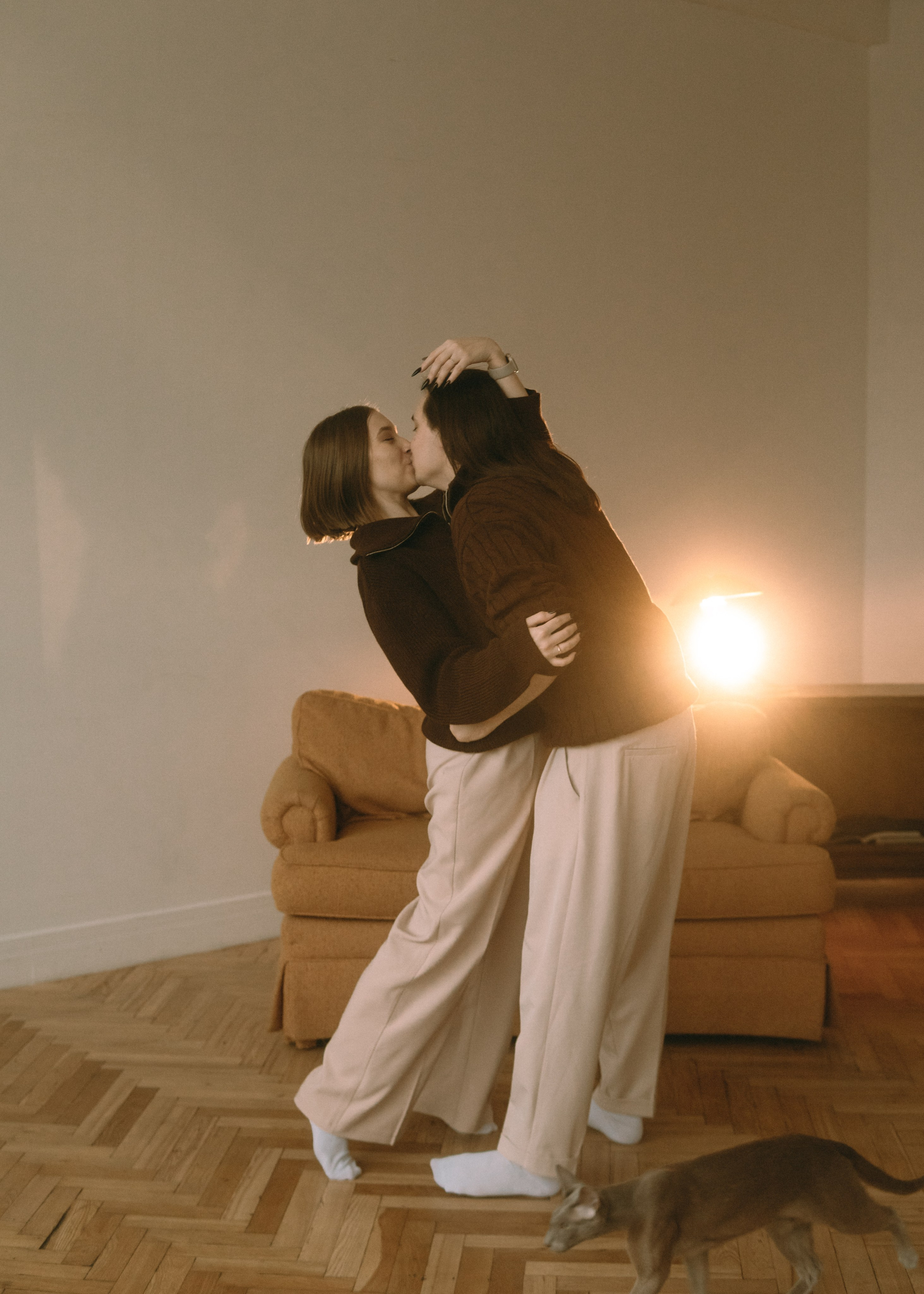 Амина, Булат и Орион. Фотограф-анималист Ксения Воробьева, Москва