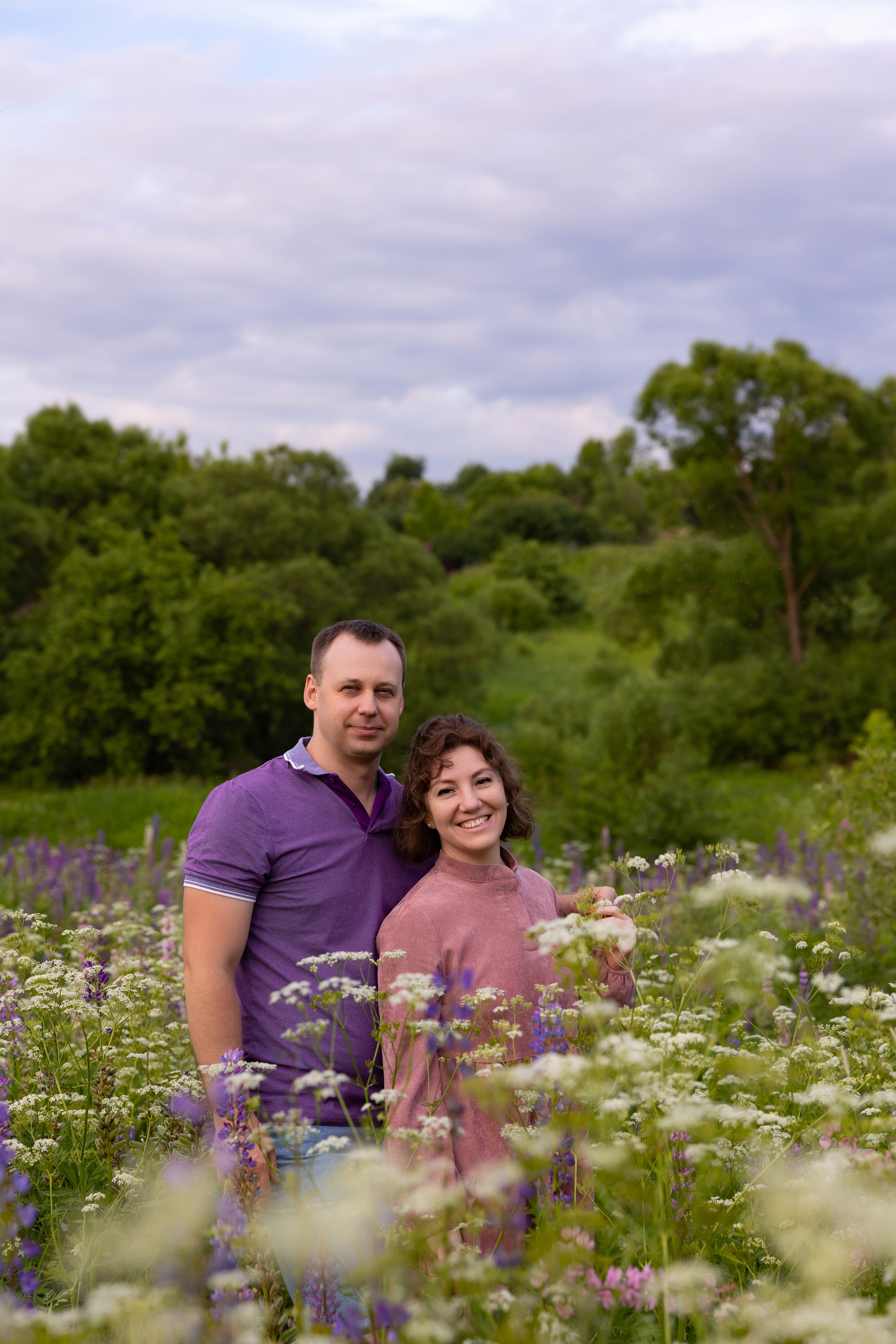 Пикник в люпиновом поле. Сказочный фотограф для Вас и Вашей семьи