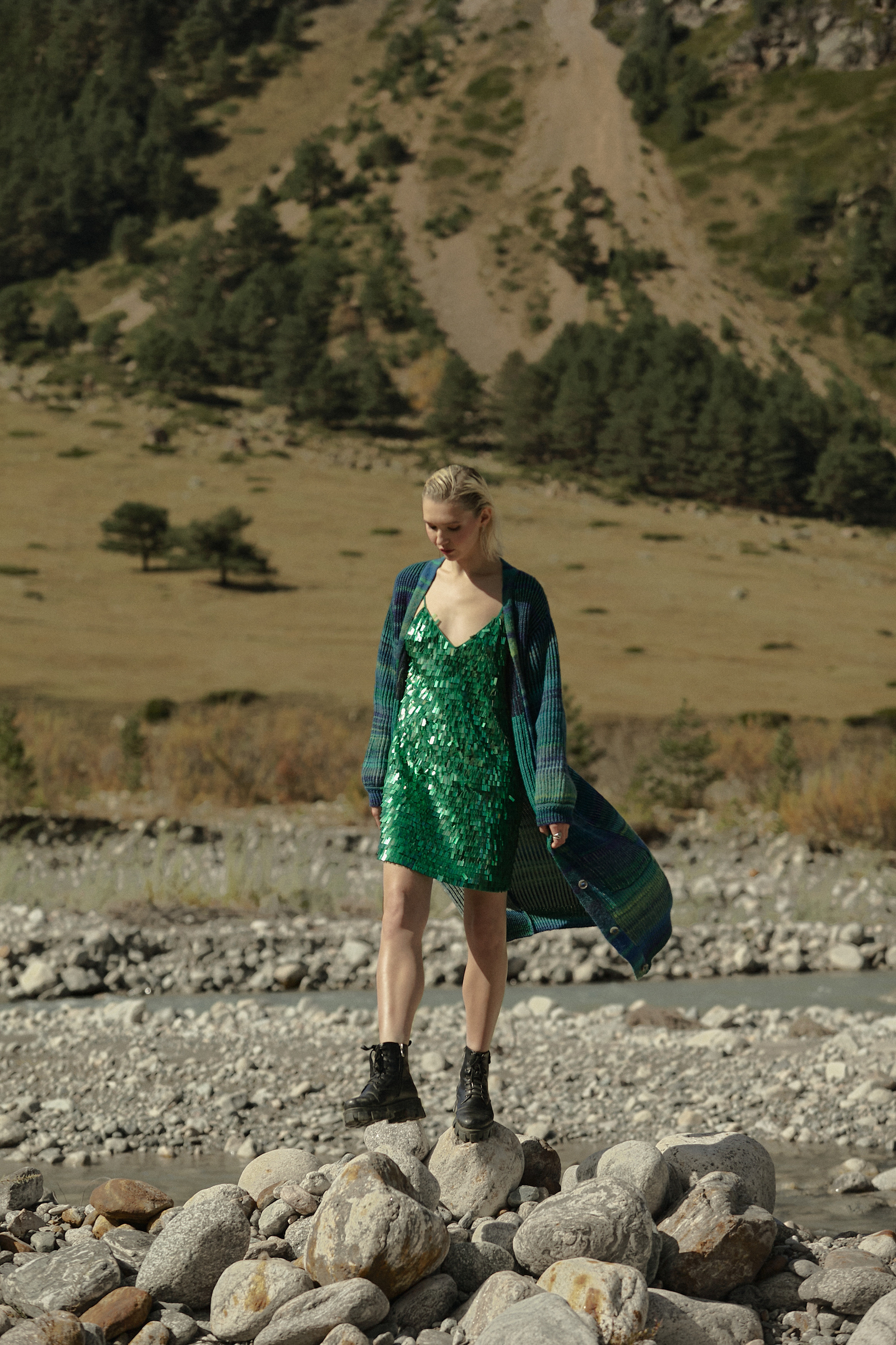 Выездная съемка для брендов в горах. Фотограф Продюсер в горах КБР / Москва  Нальчик Горы