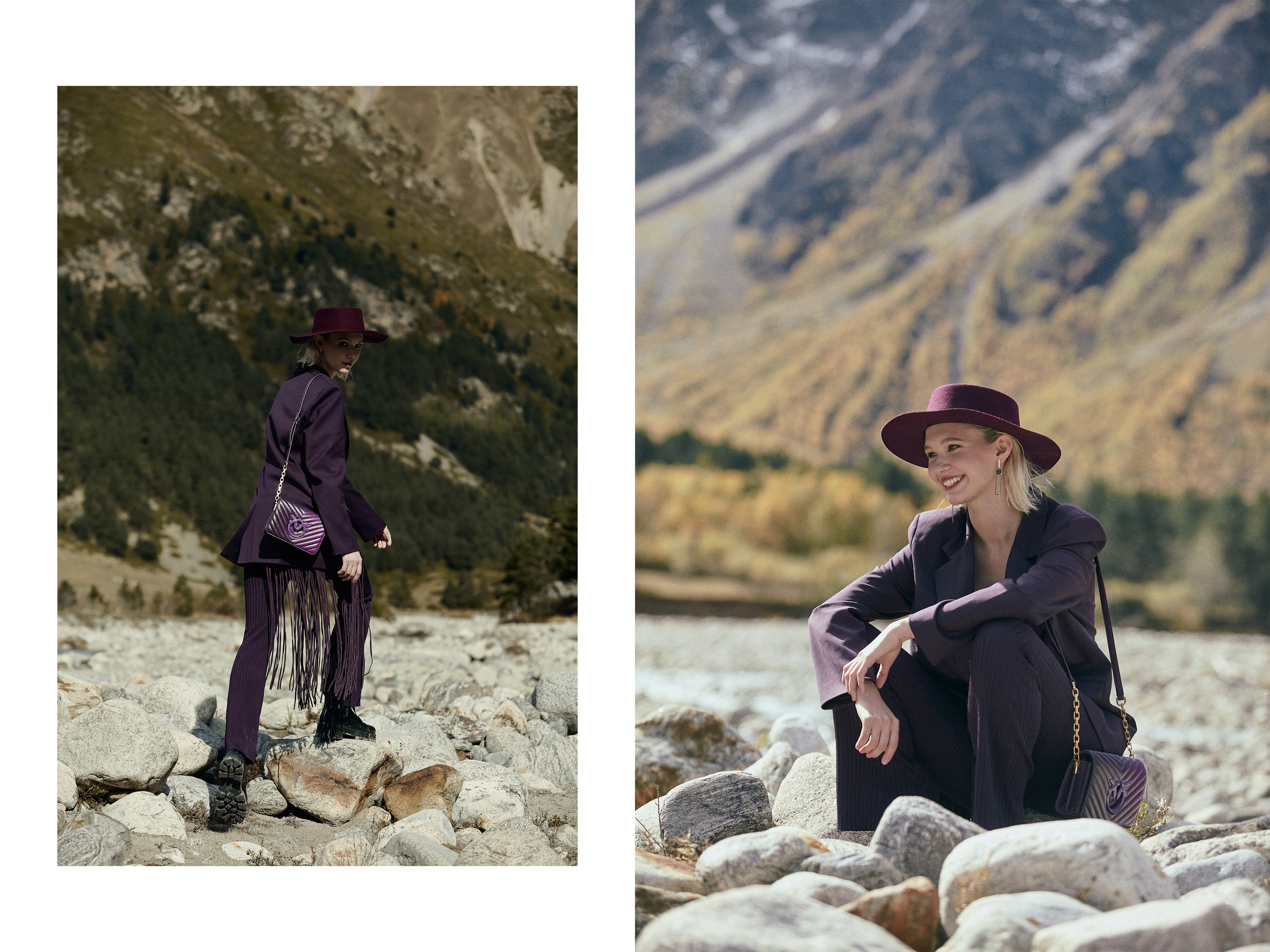 Выездная съемка для брендов в горах. Фотограф Продюсер в горах КБР / Москва  Нальчик Горы