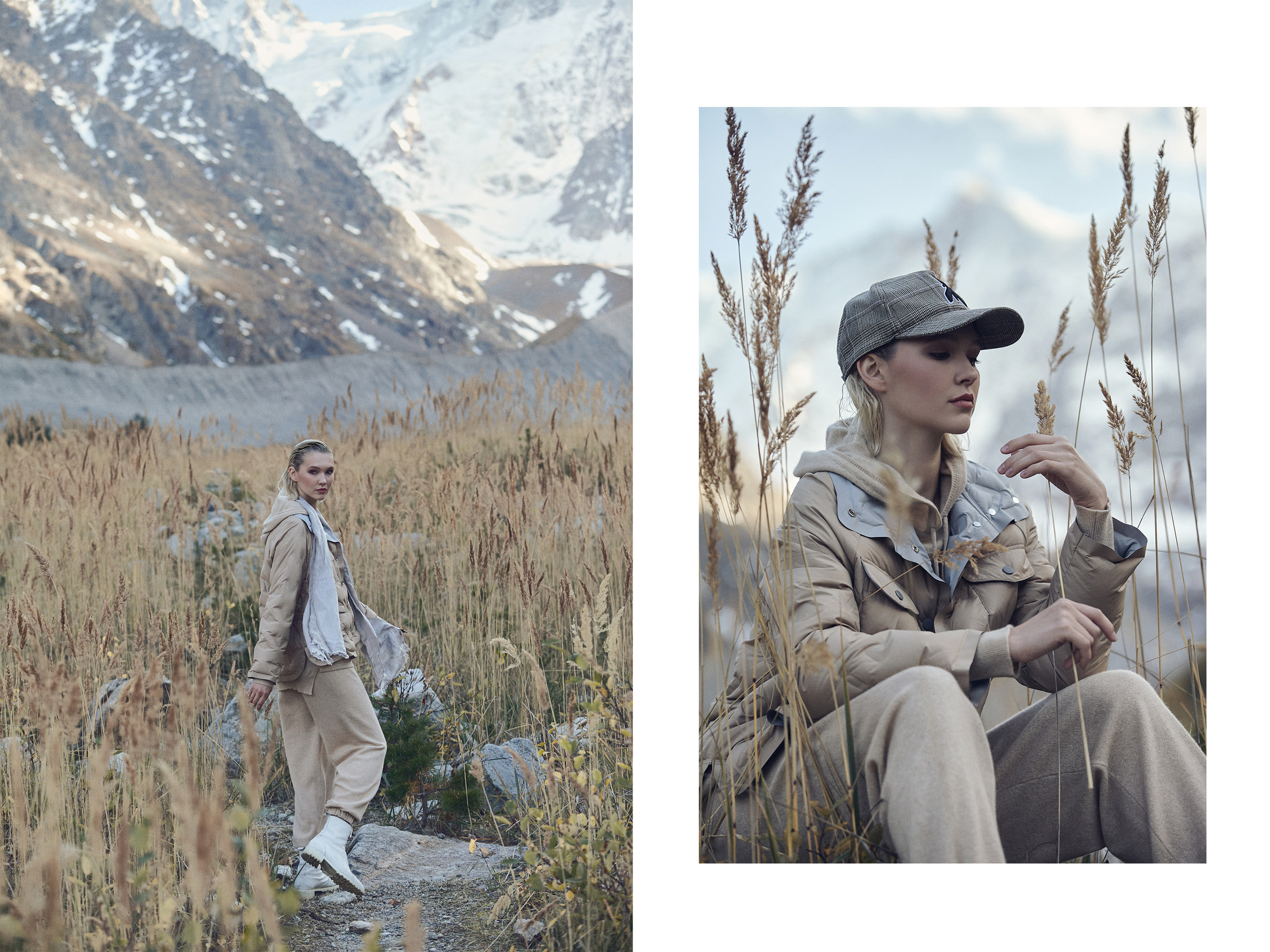 Выездная съемка для брендов в горах. Фотограф Продюсер в горах КБР / Москва  Нальчик Горы