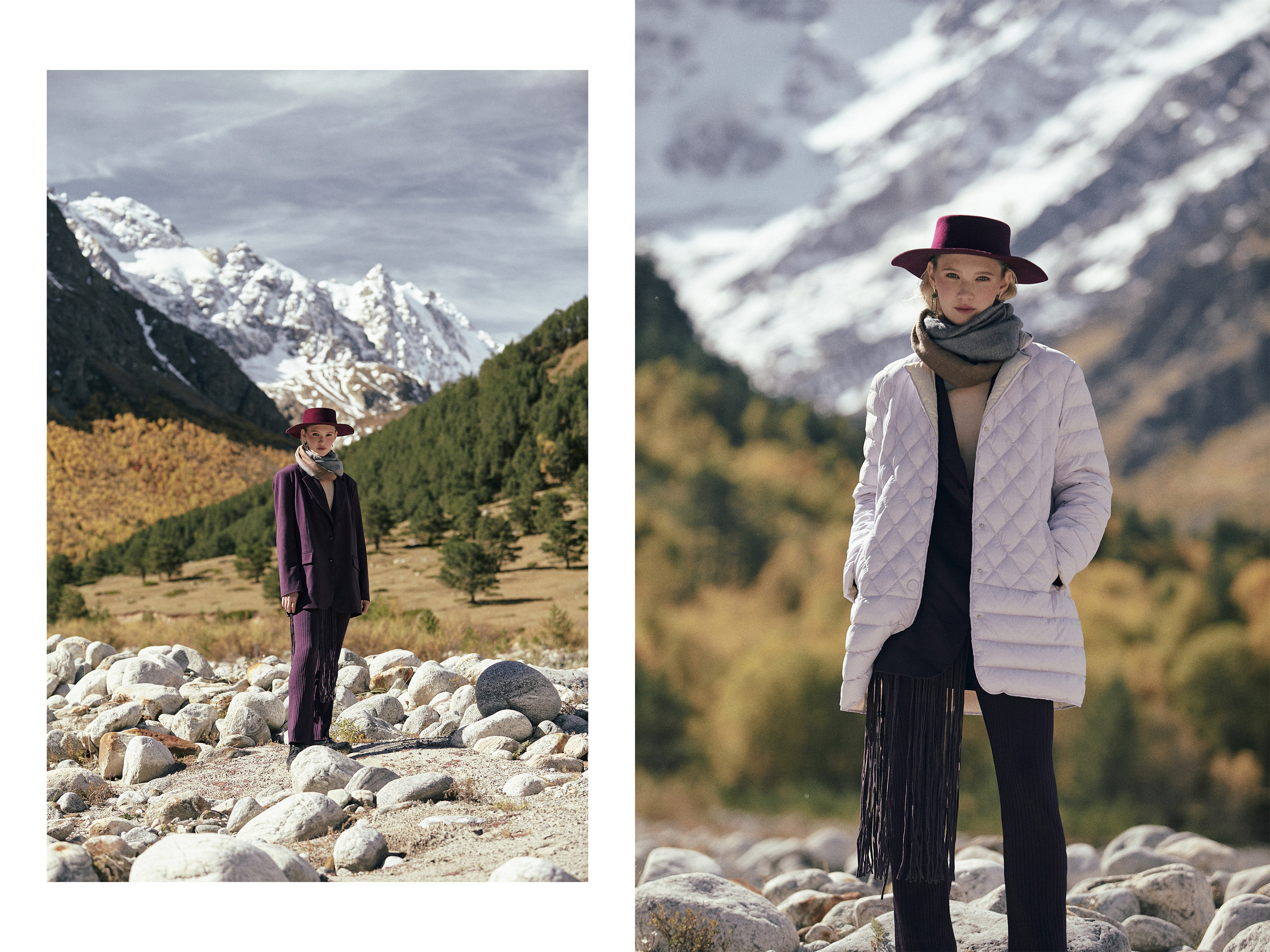 Выездная съемка для брендов в горах. Фотограф Продюсер в горах КБР / Москва  Нальчик Горы