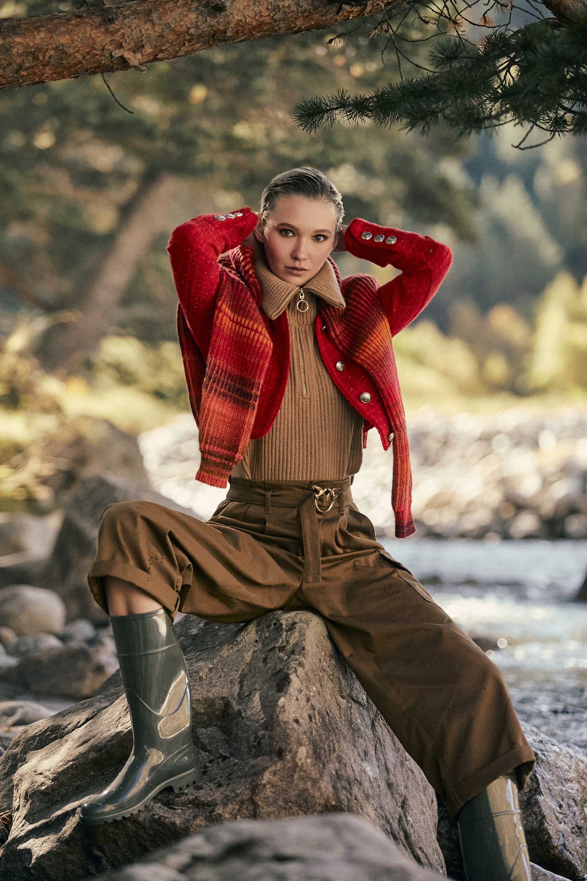 Выездная съемка для брендов в горах. Фотограф Продюсер в горах КБР / Москва  Нальчик Горы