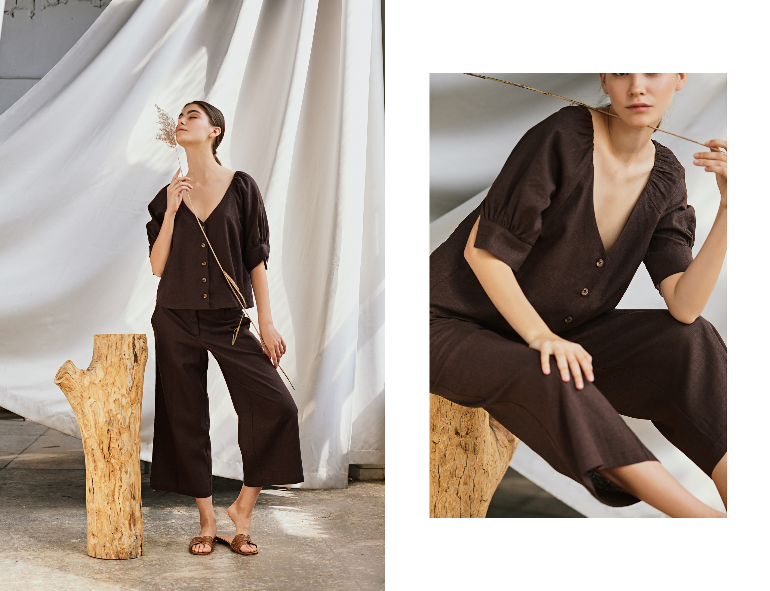 Съемка лукбука для бренда одежды. Фотограф Продюсер в горах КБР / Москва  Нальчик Горы