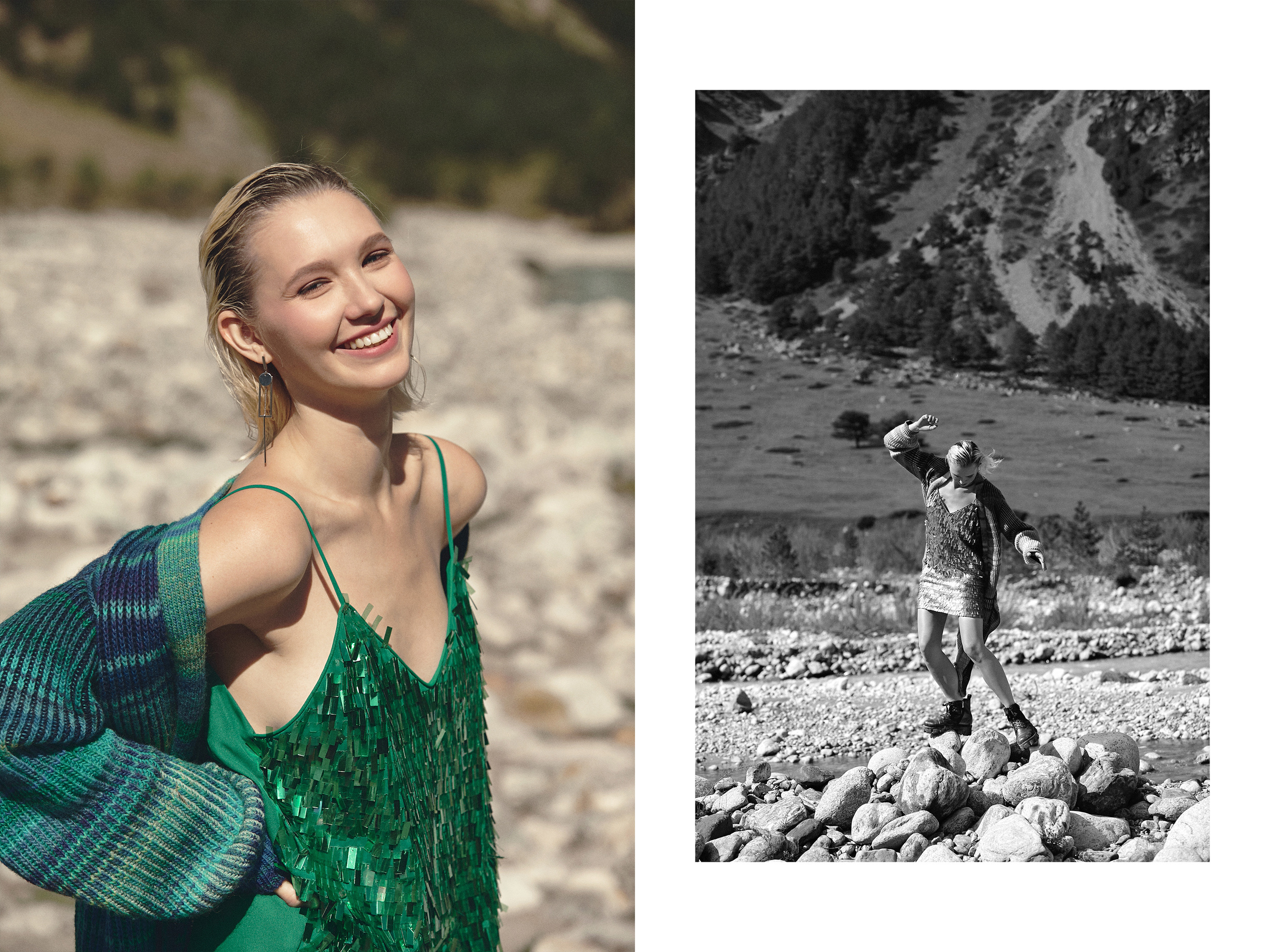 Выездная съемка для брендов в горах. Фотограф Продюсер в горах КБР / Москва  Нальчик Горы