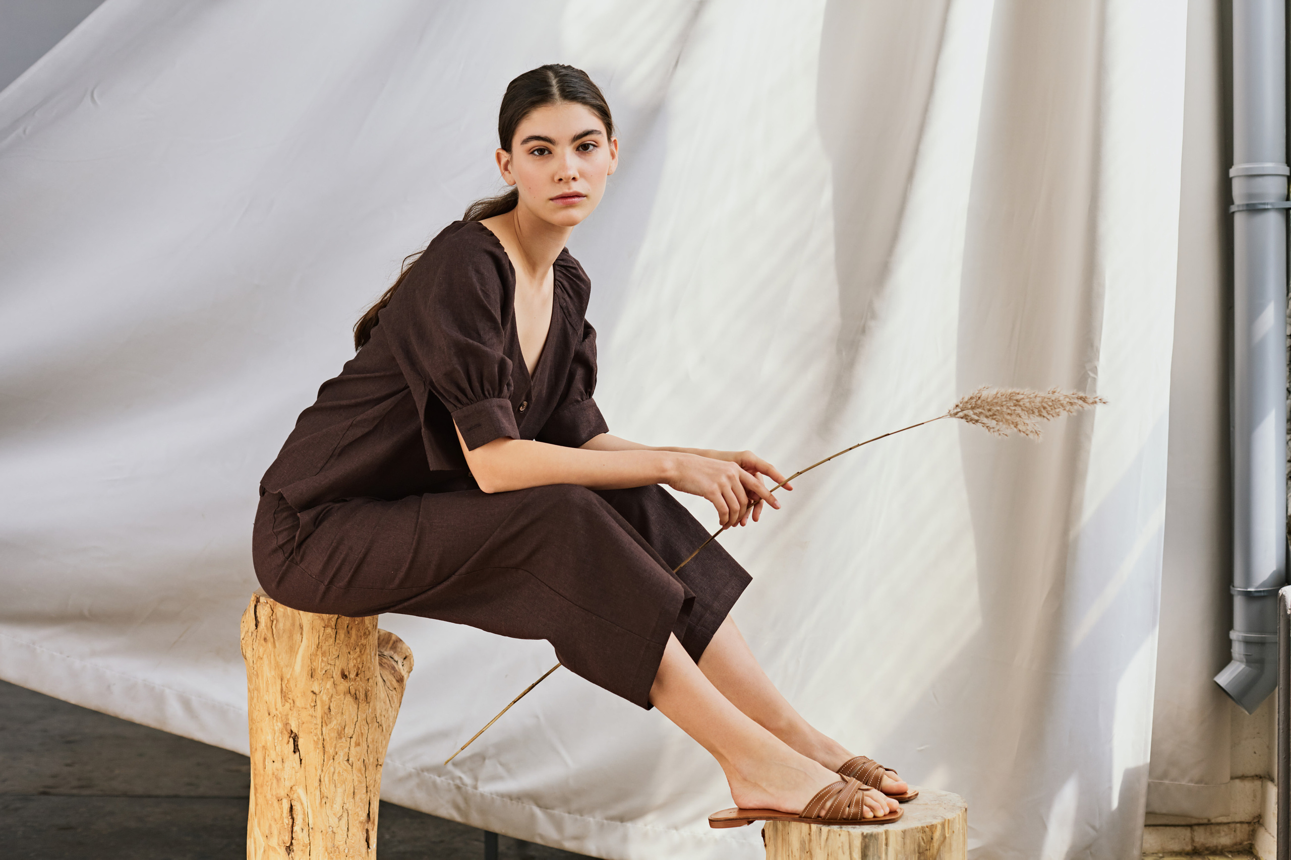 Съемка лукбука для бренда одежды. Фотограф Продюсер в горах КБР / Москва  Нальчик Горы