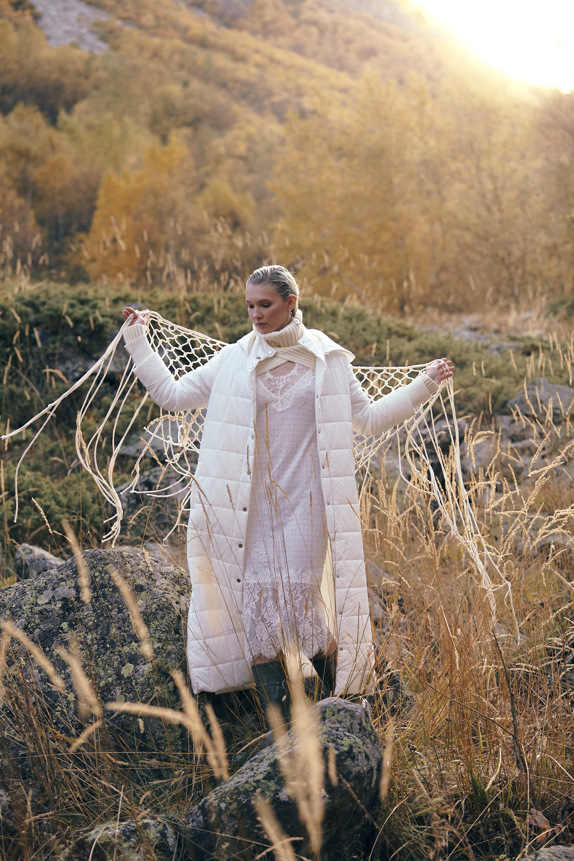 Выездная съемка для брендов в горах. Фотограф Продюсер в горах КБР / Москва  Нальчик Горы