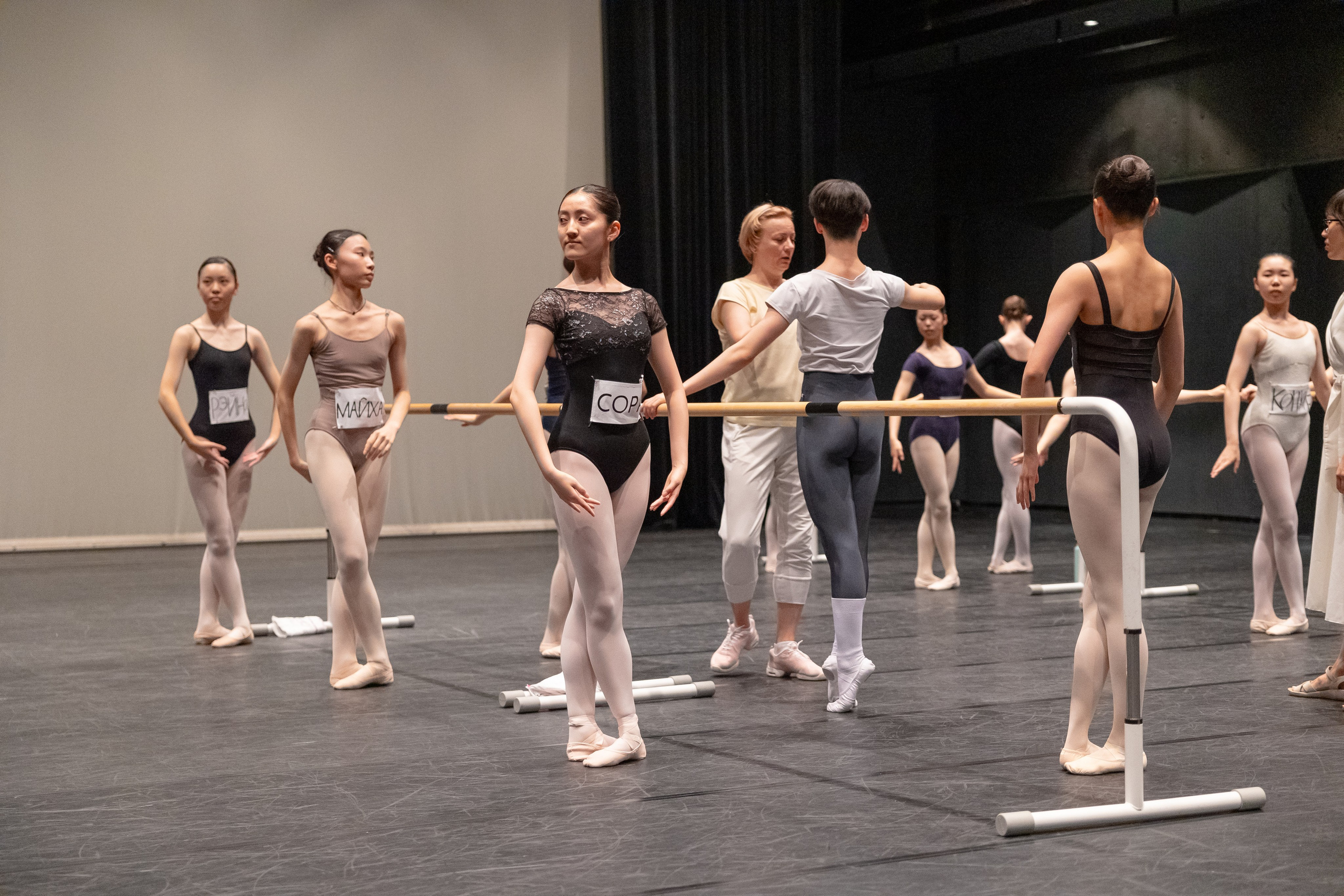 Репортажная съёмка открытых уроков и репетиций. Балетный фотограф Алина Ханько — Душа Балета