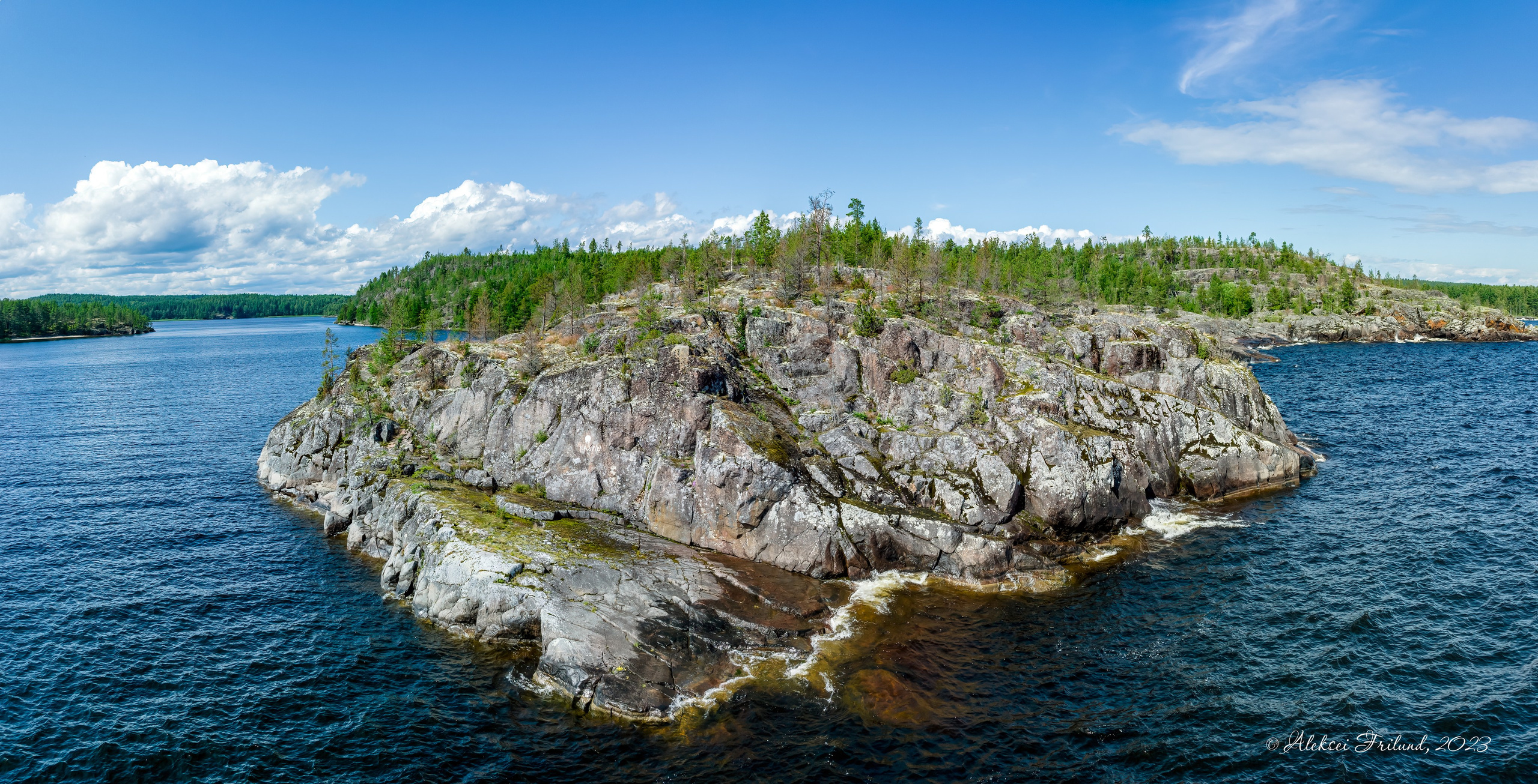 Ладожское озеро. Аэросъемка. Фото и Видео в Карелии. Алексей Фрилунд