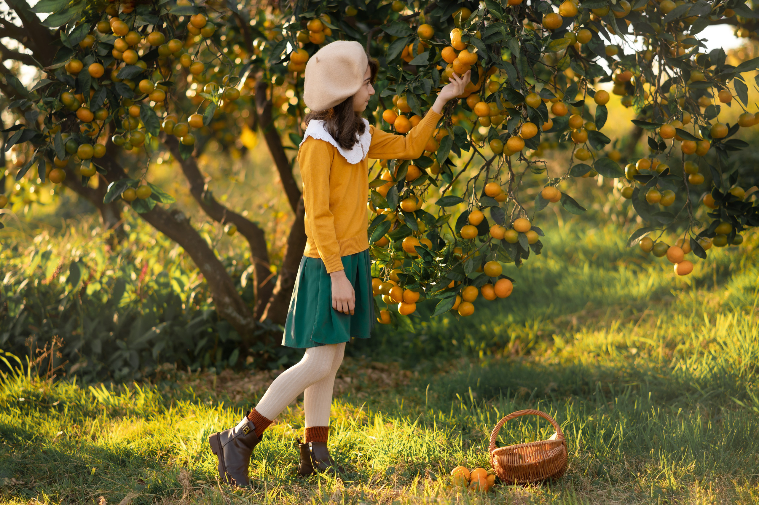 Мандарины. Детский и семейный фотограф в Абхазии