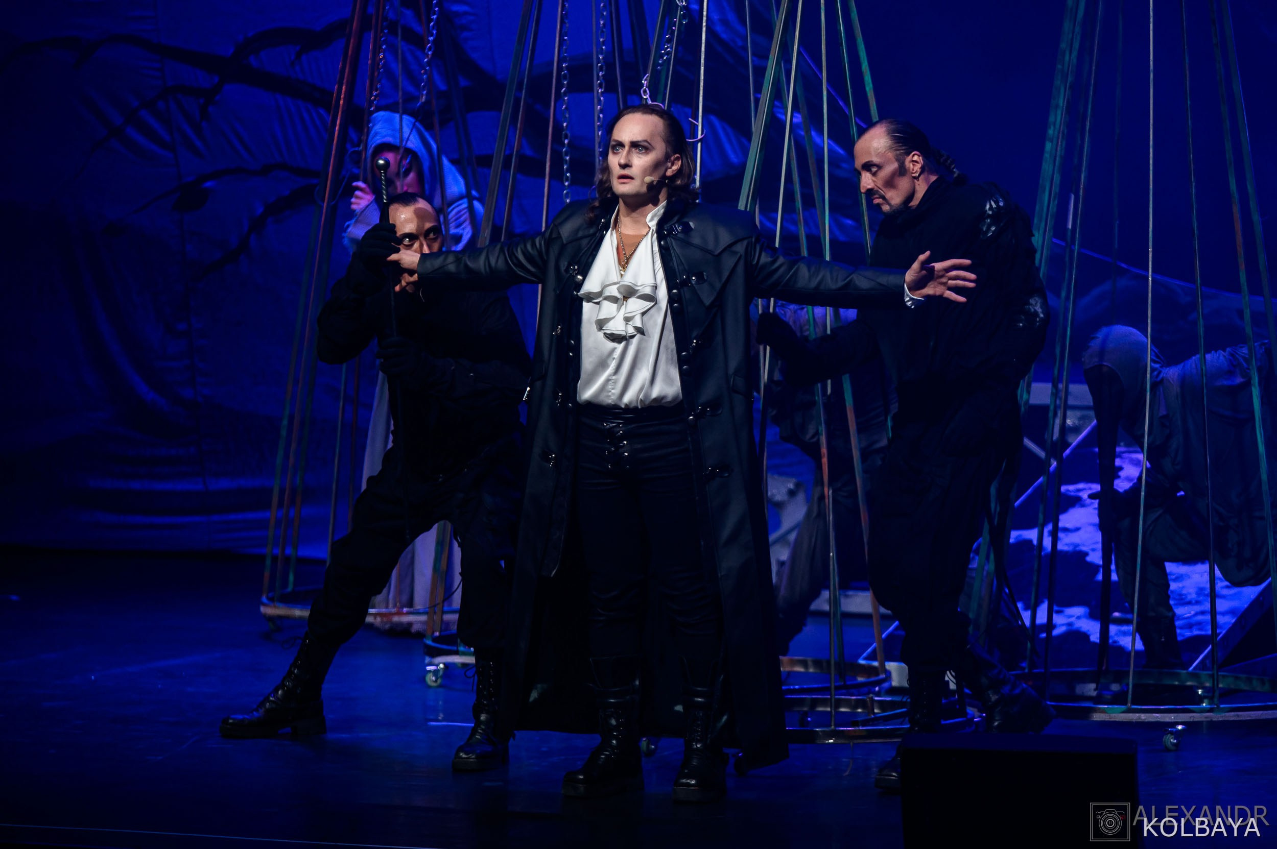 Мюзикл Дракула. Концертный и театральный репортажный фотограф в Москве Александр Колбая