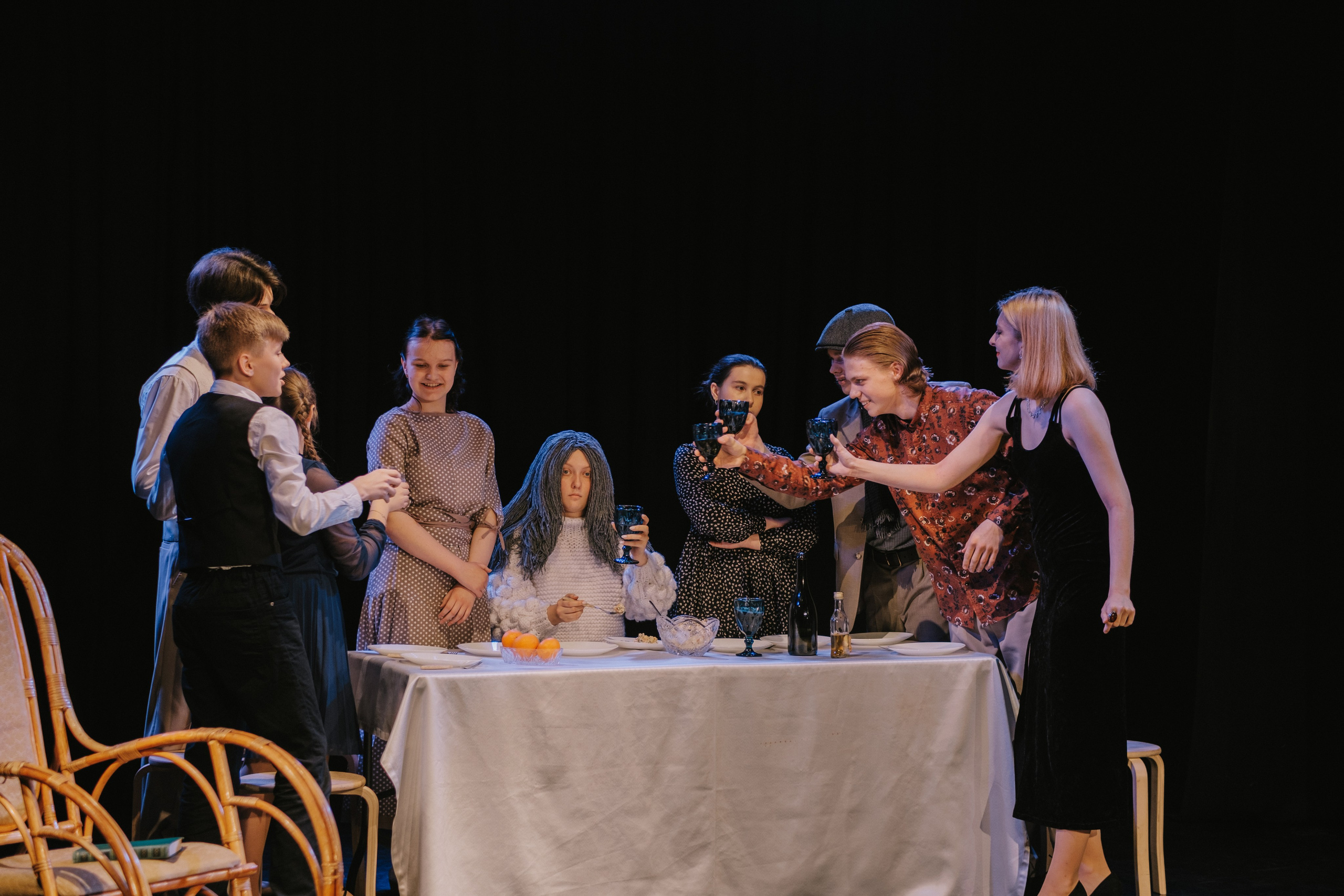 Детская театральная студия «Ирбис», спектакль. Репортажный и портретный фотограф в Москве Илья Спиридонов