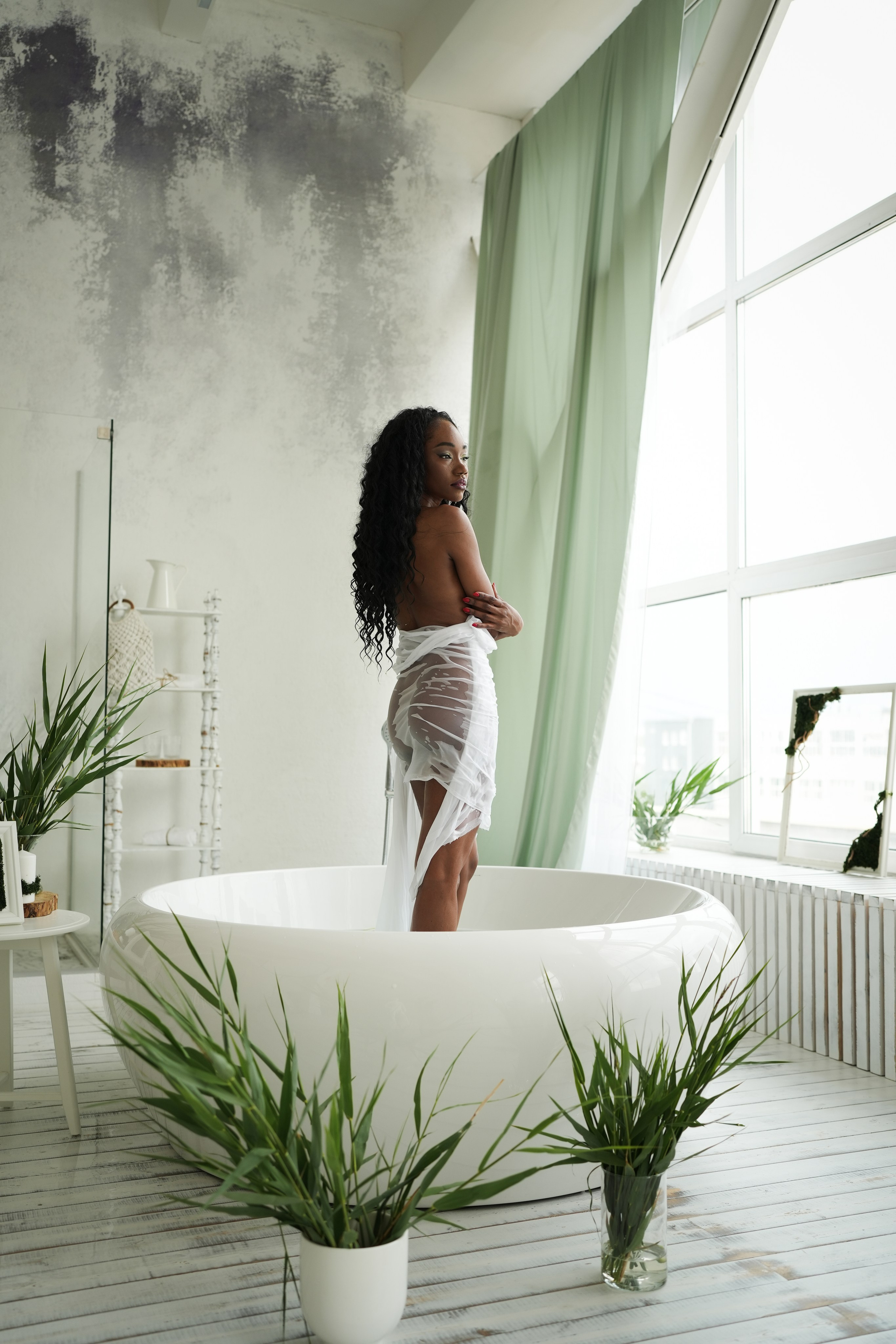 Оазис в ванной. Индивидуальный фотограф в Красноярске