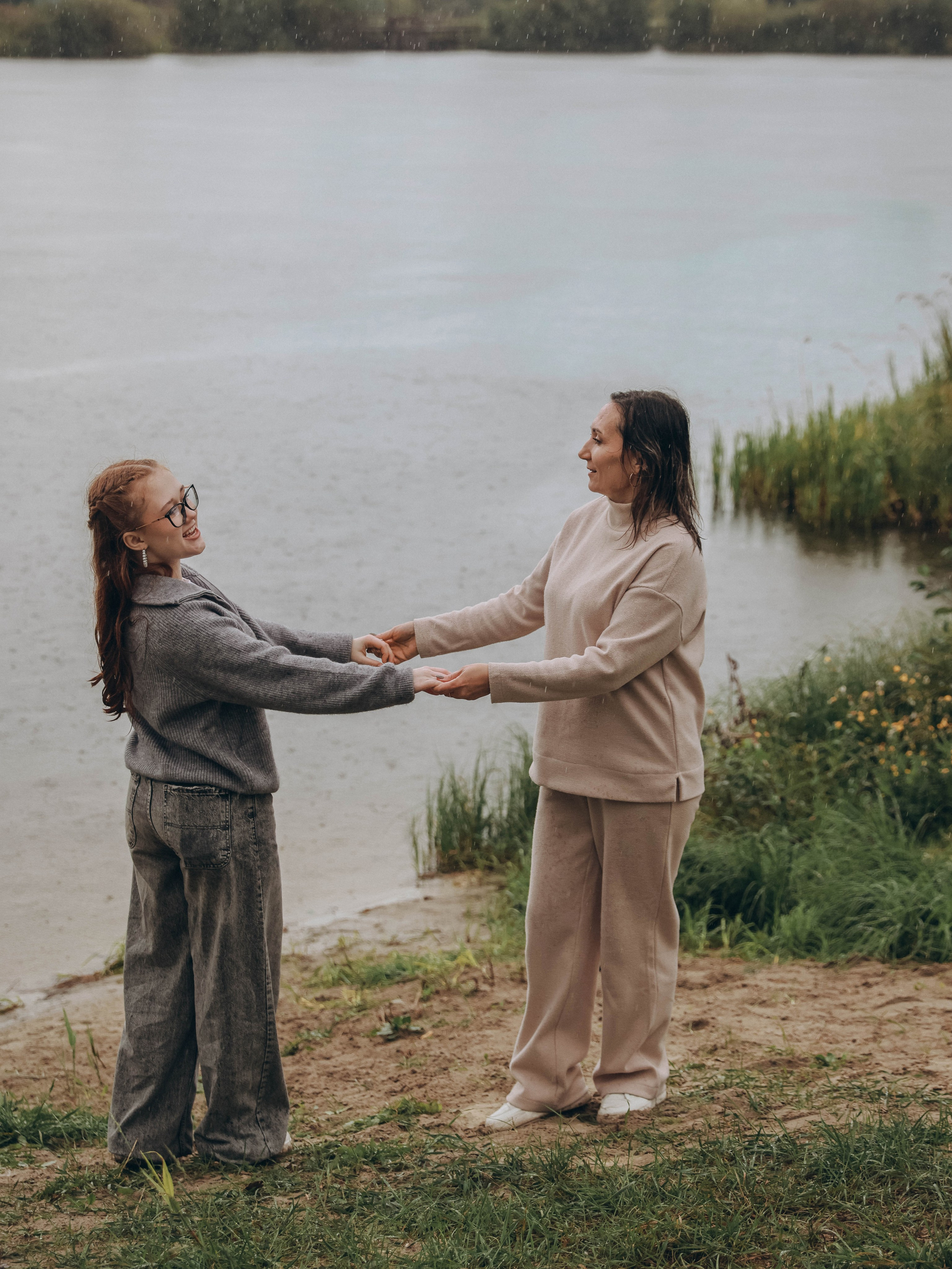 Под дождём. Мультифотограф Динара Ахмедзянова