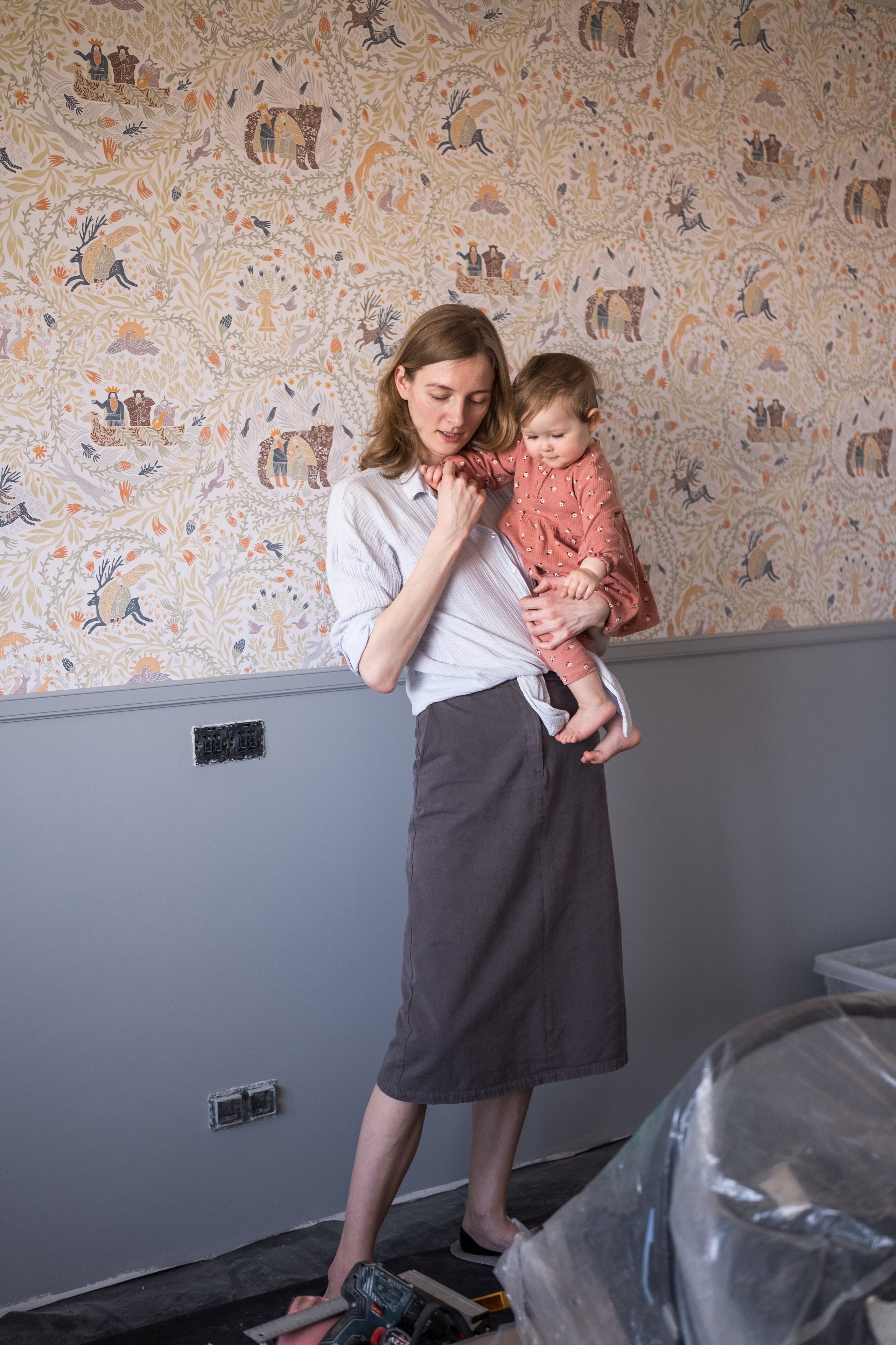 Семейный ремонт. Семейный детский ньюборн фотограф в Москве Марта Петрова