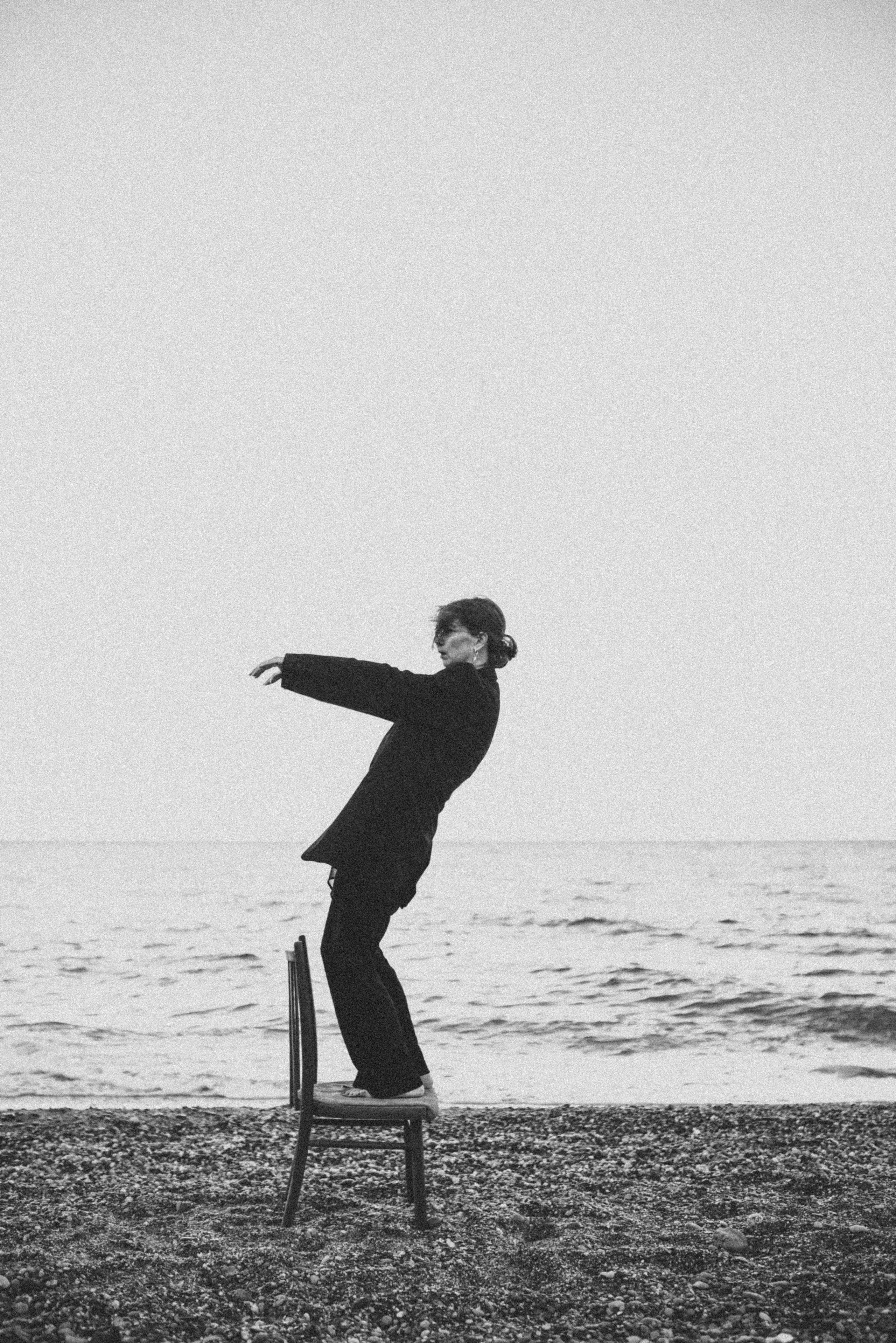 Фототерапия. Лена на пляже