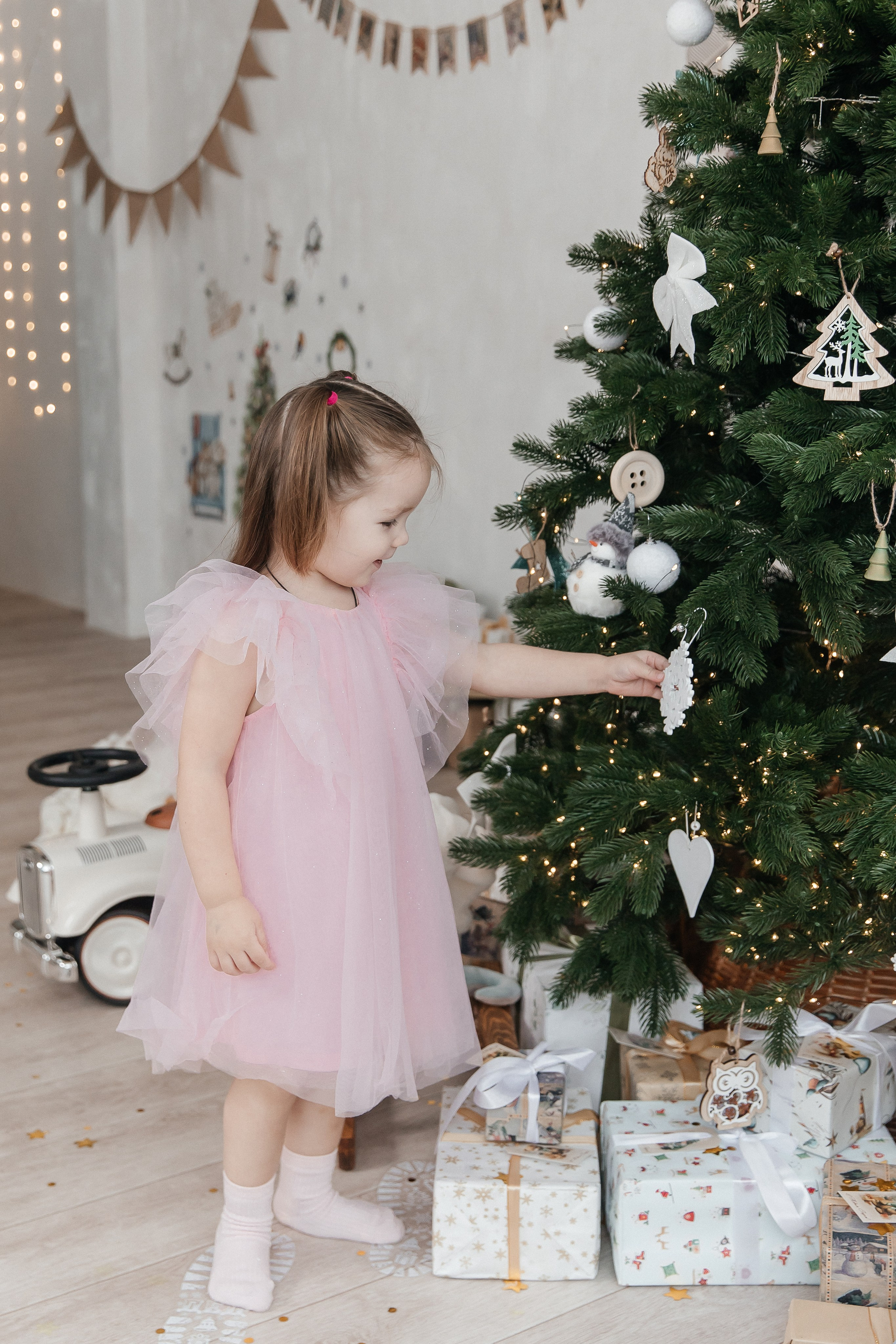 Новогодняя фотосессия с кроликом 🐰