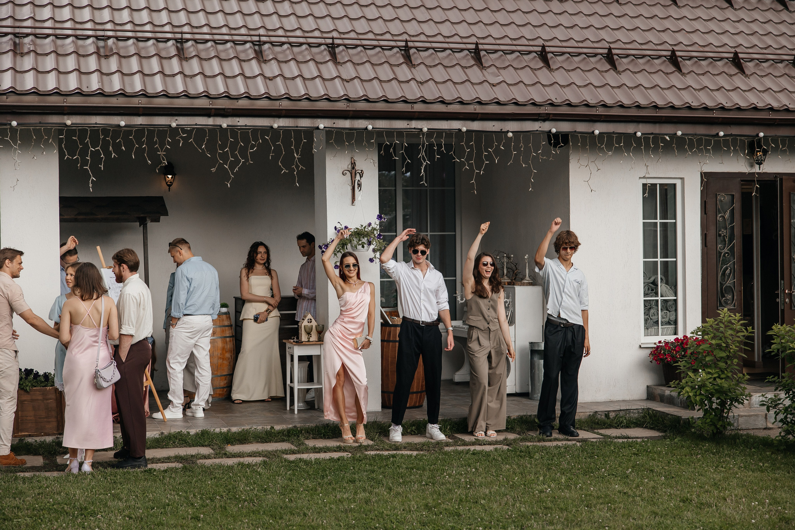 свадебная церемония на&nbsp;площадке House for Wedding «Дом у&nbsp;озера»