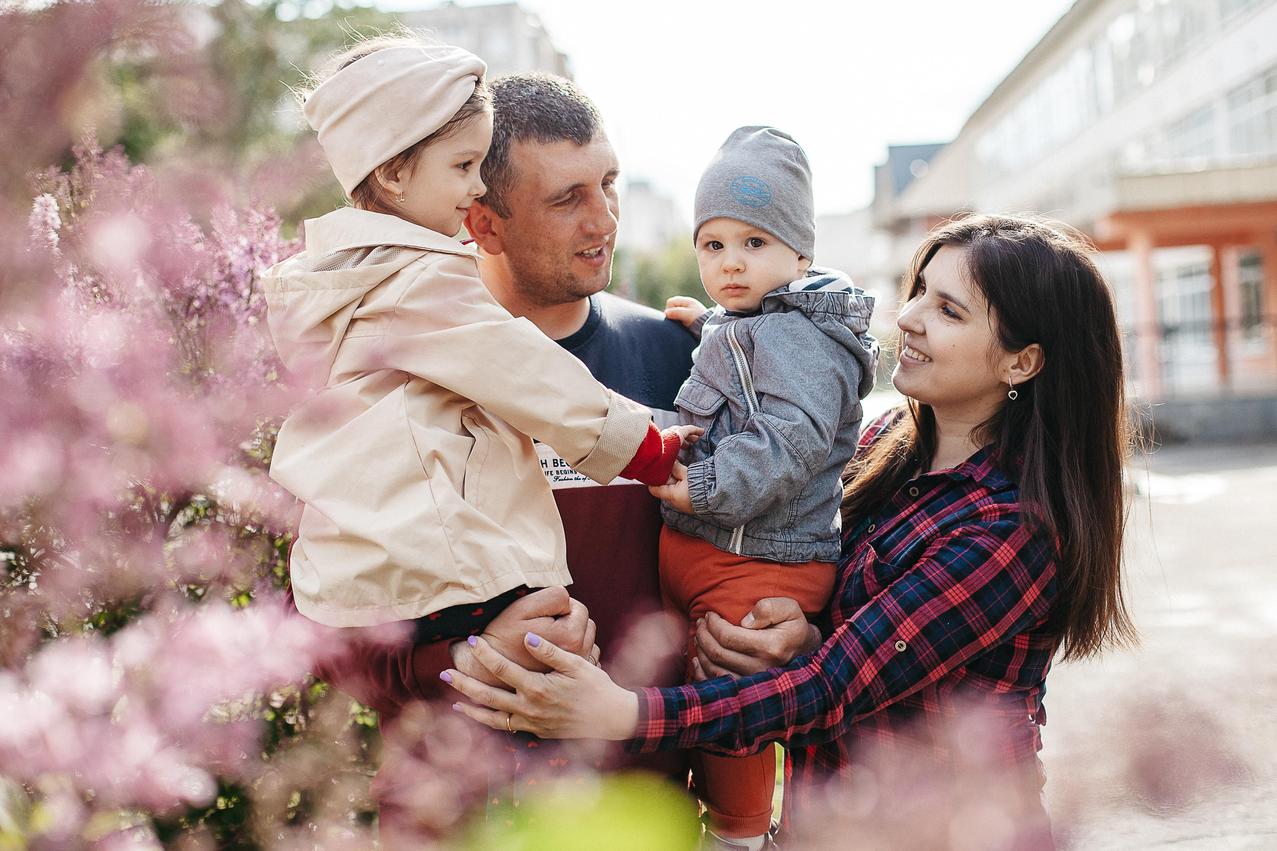 Павел, Алёна, Валерия и Макар. Семейный фотограф Трусова Евгения в Екатеринбурге