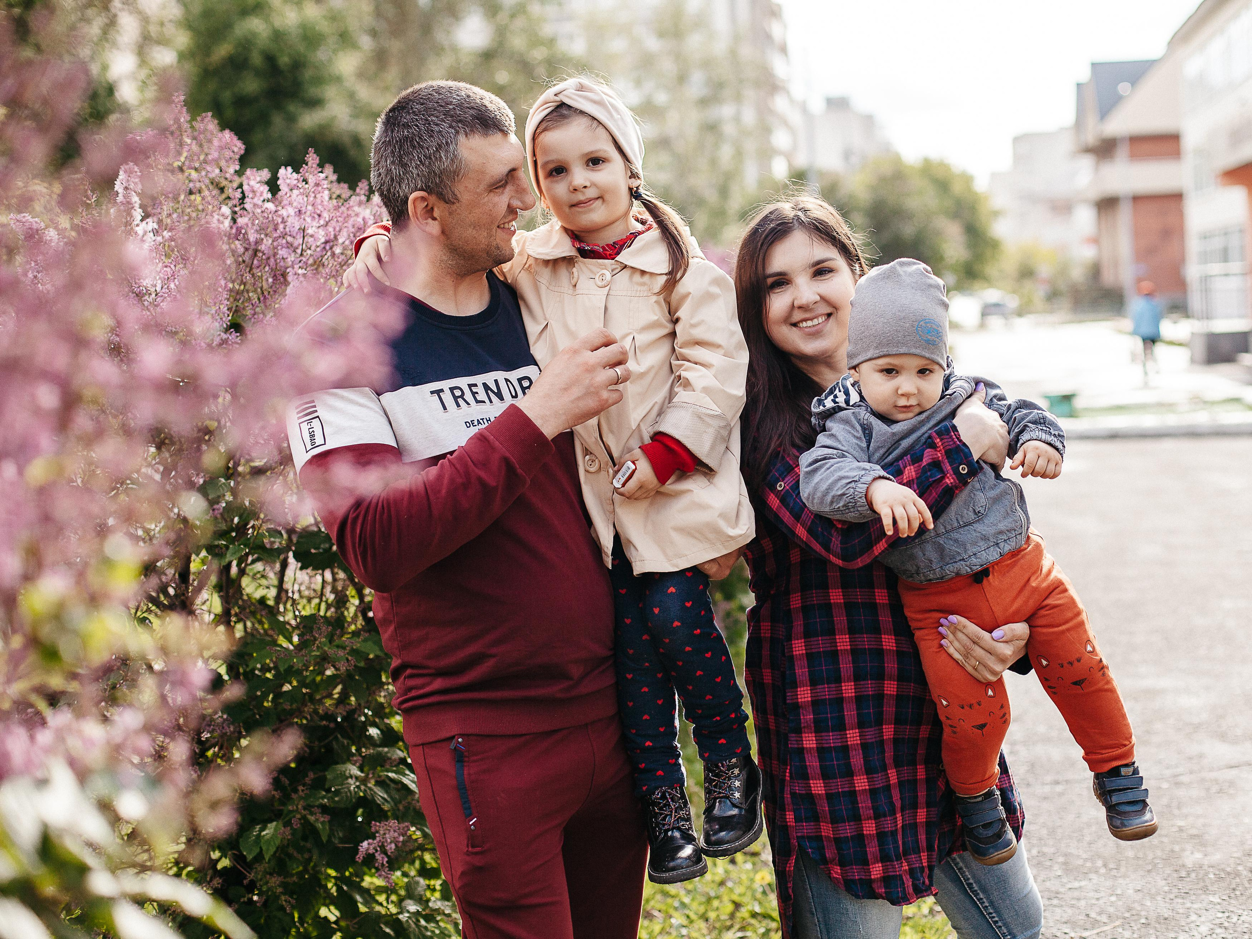 Павел, Алёна, Валерия и Макар. Семейный фотограф Трусова Евгения в Екатеринбурге