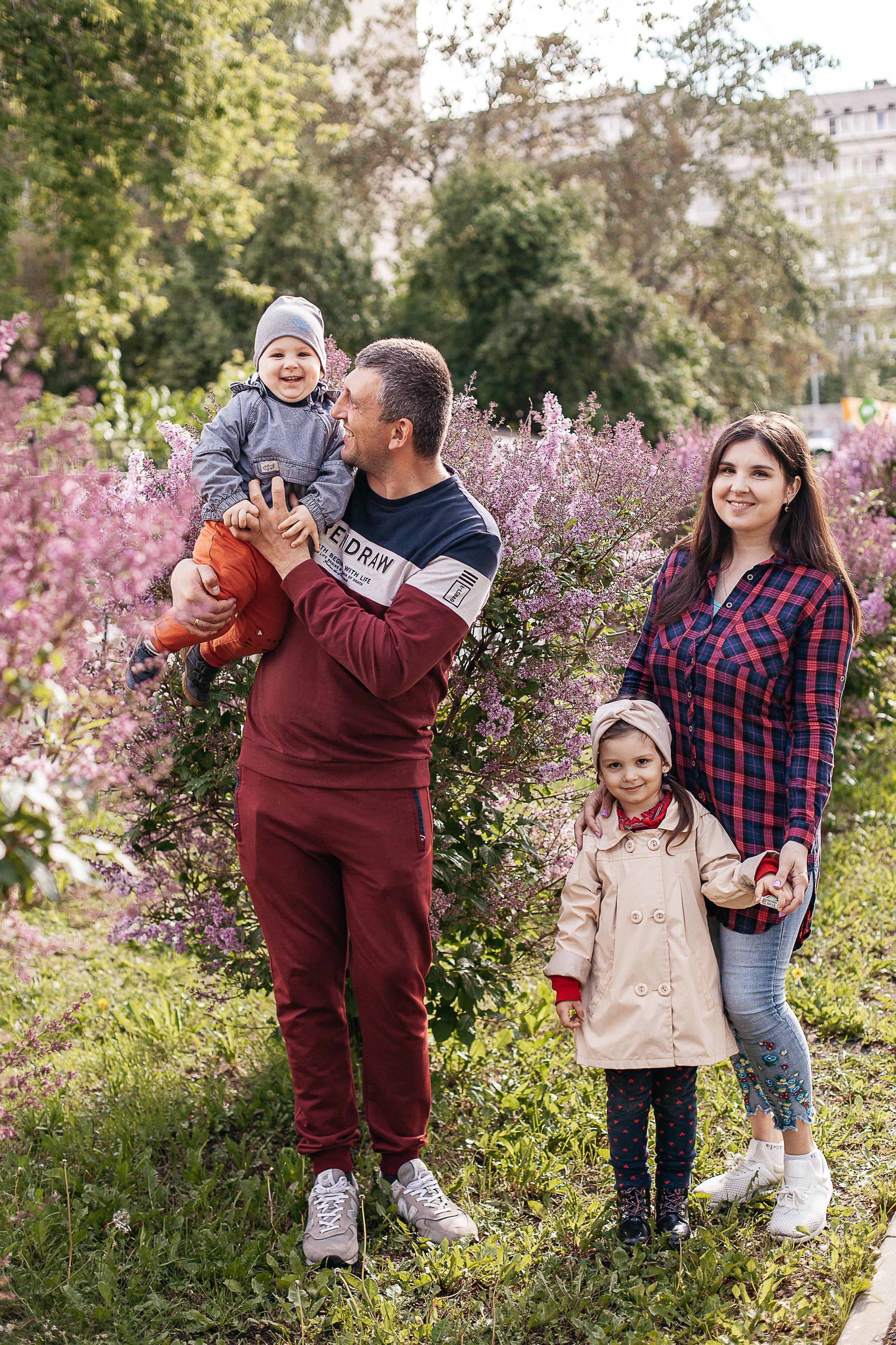 Павел, Алёна, Валерия и Макар. Семейный фотограф Трусова Евгения в Екатеринбурге