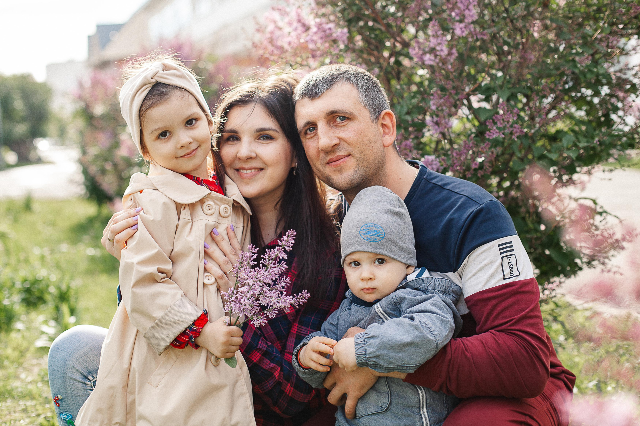 Павел, Алёна, Валерия и Макар. Семейный фотограф Трусова Евгения в Екатеринбурге