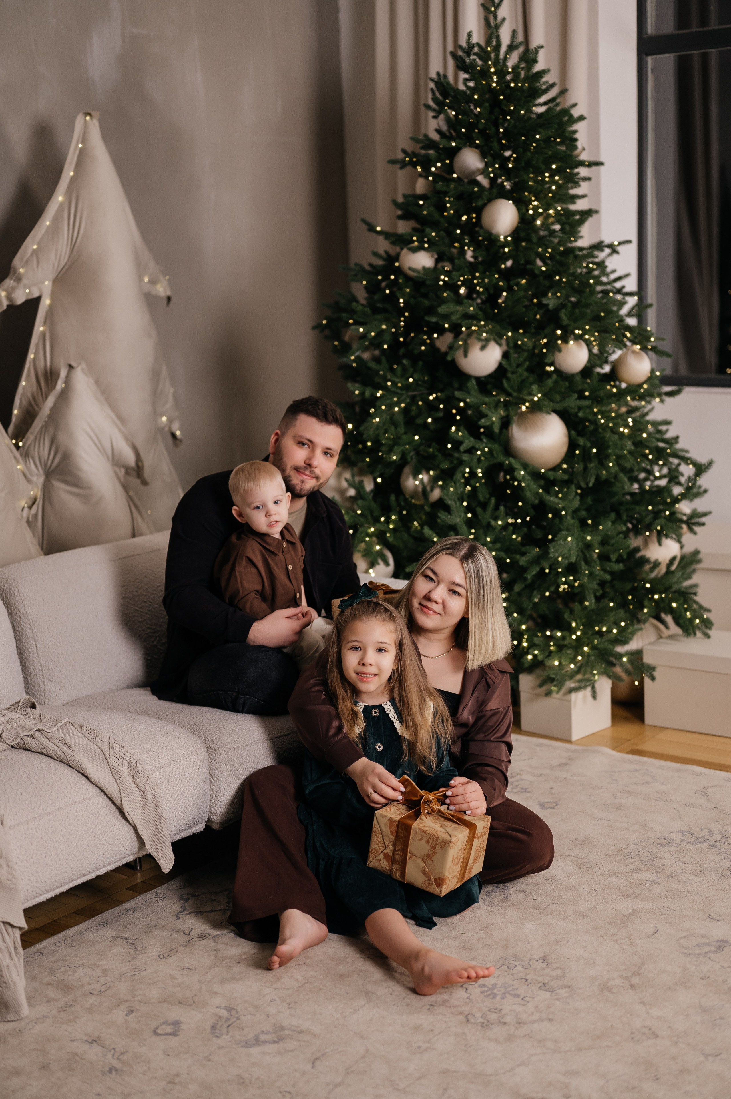 Новогодняя фотосессия. Свадебный и семейный фотограф в Краснодаре Алина Мельник