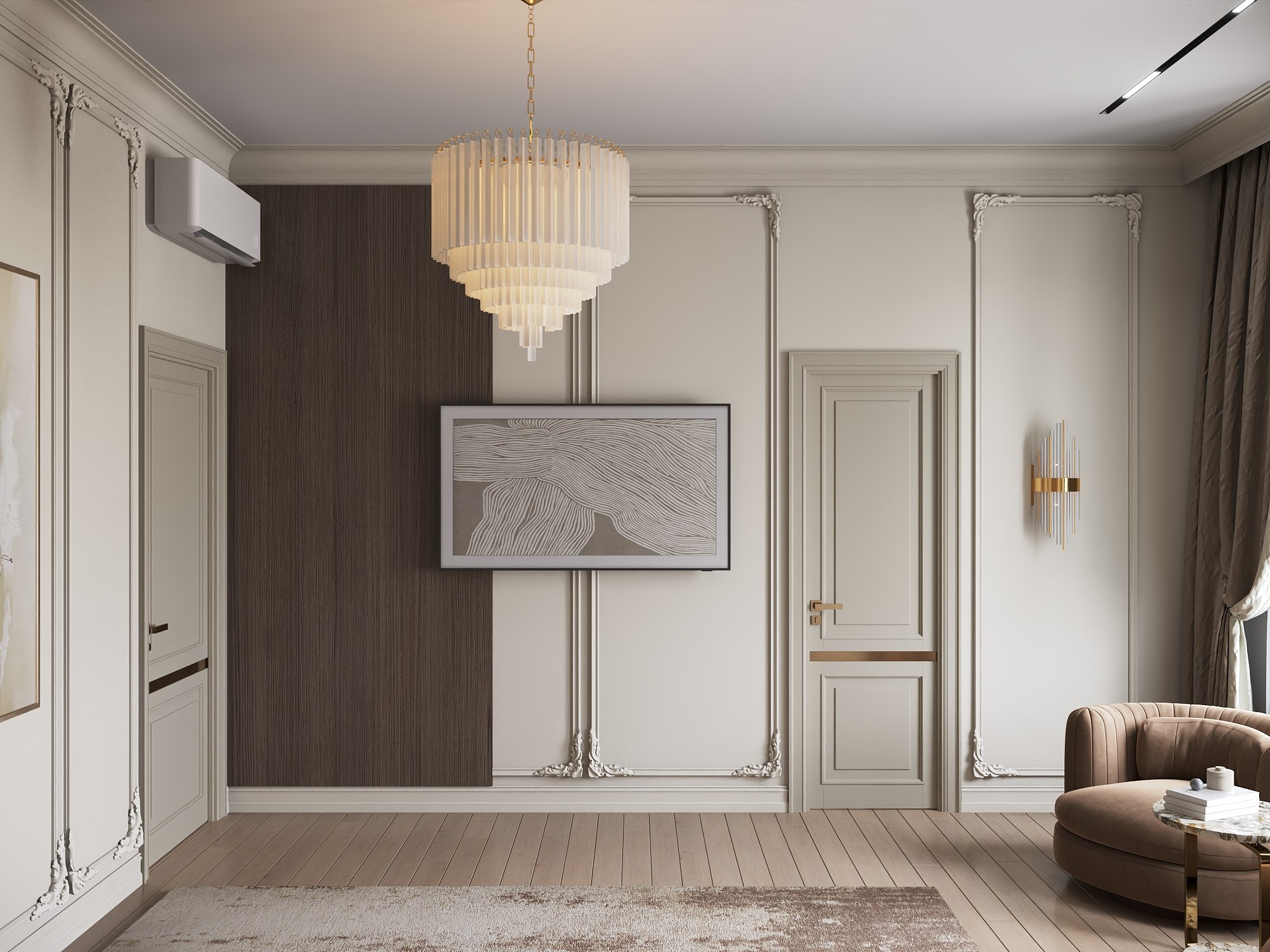 Пос. Большой исток, жилой дом 171 м². БК студия дизайна интерьера