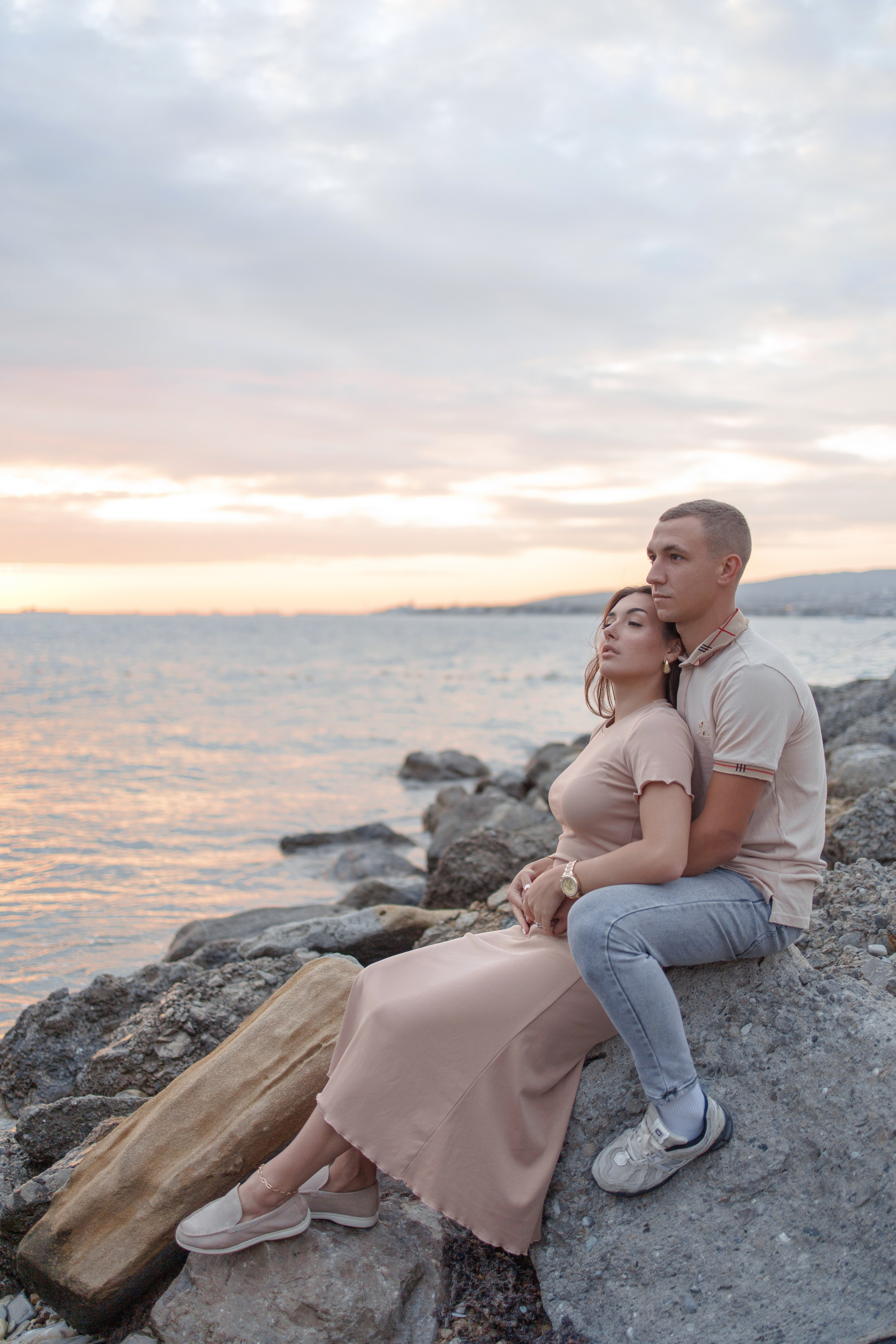 Лавстори пляж Метрополь. Семейный и портретный фотограф в Геленджике Любовь Бодрова